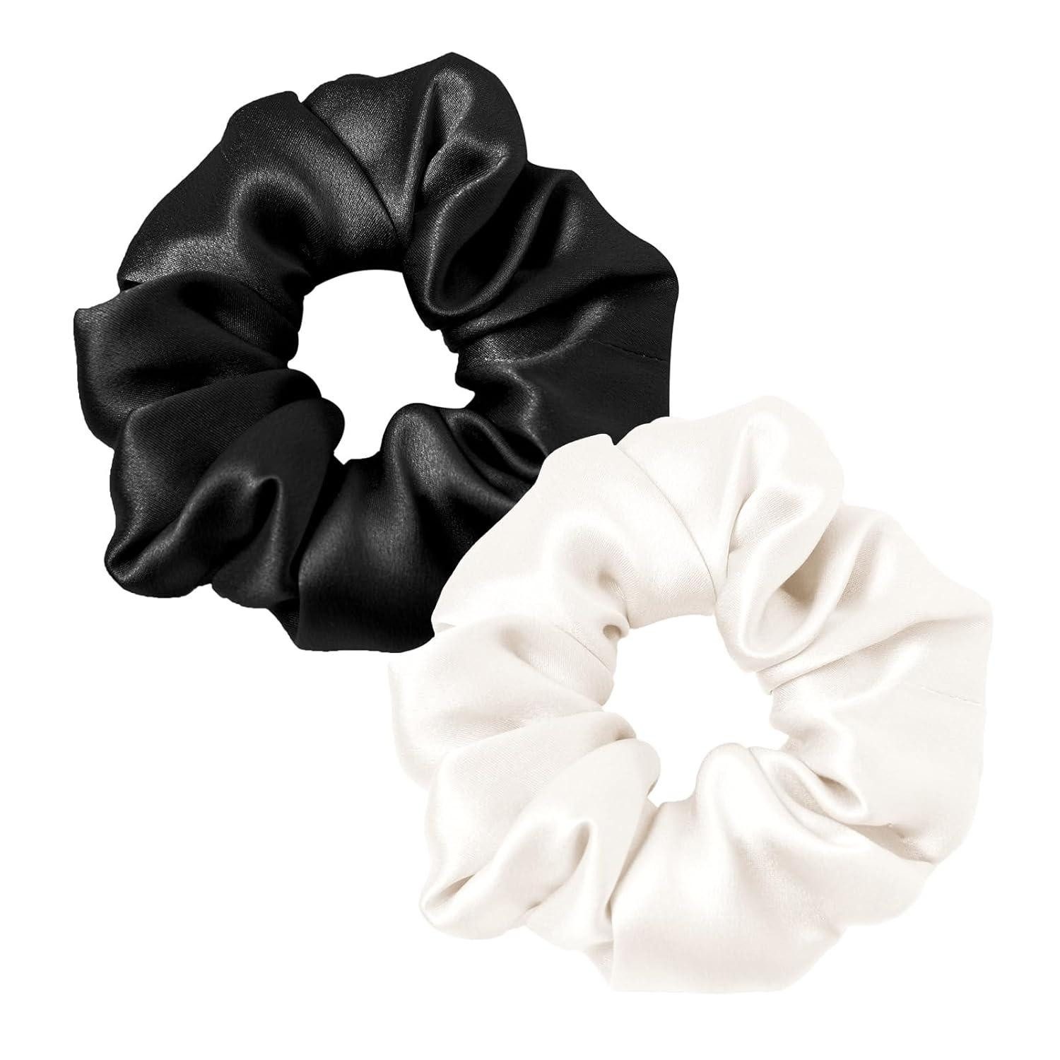 Haargummi 100% Seide Haarringe Damen Pferdeschwanzhalter Haarband Seide
