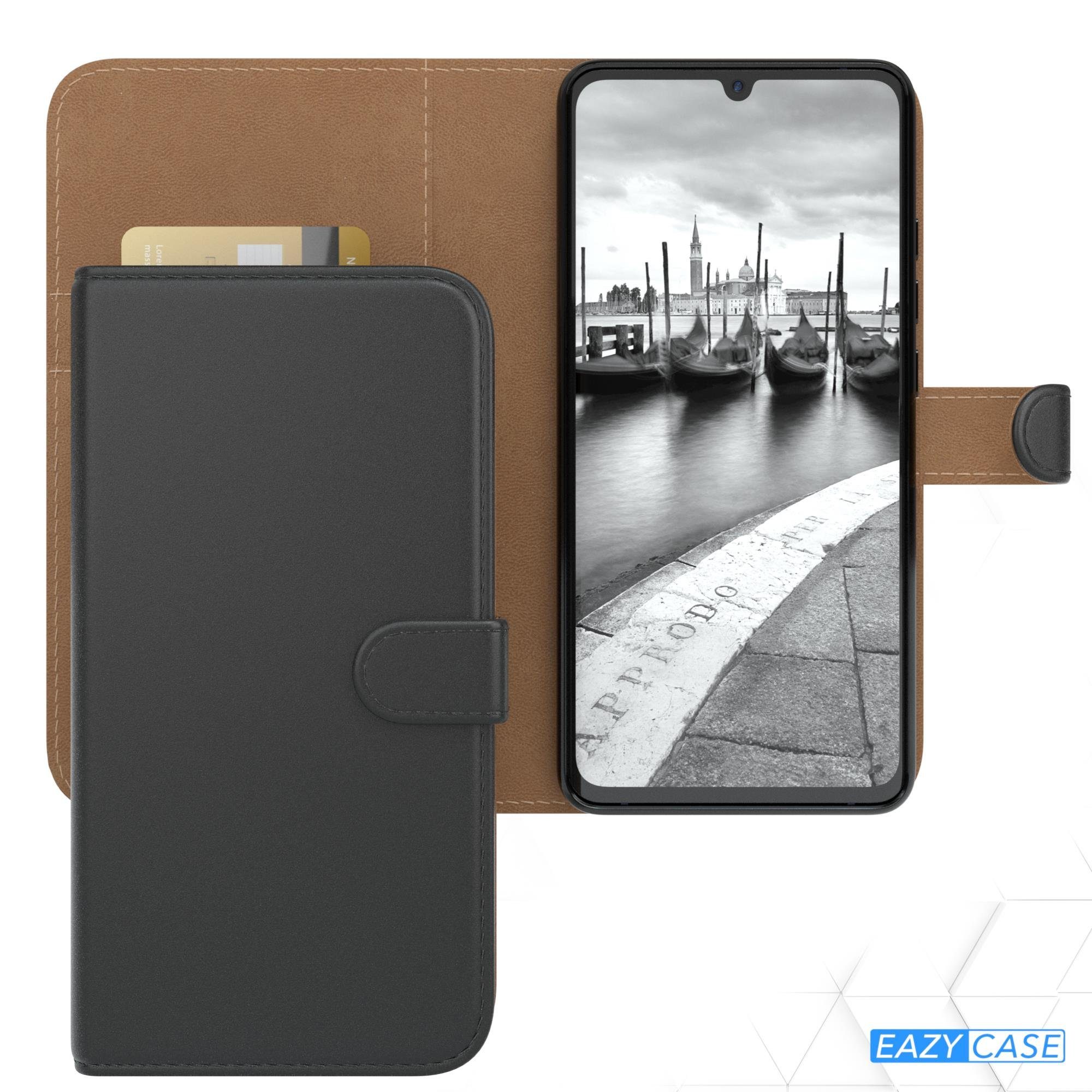 EAZY CASE Handyhülle Uni Bookstyle für Xiaomi Mi Note 10 Lite 6,47 Zoll, Schutzhülle mit Standfunktion Kartenfach Handytasche aufklappbar Etui
