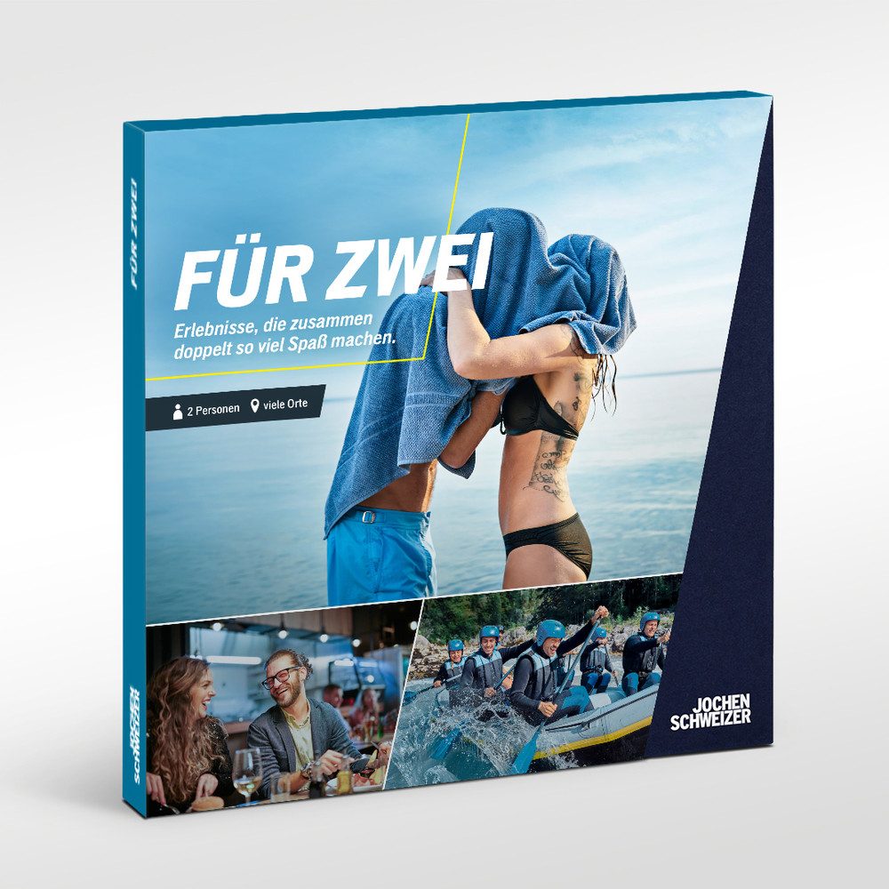 Jochen Schweizer Erlebnisgutschein Geschenkbox für Paare, Paarweise erleben