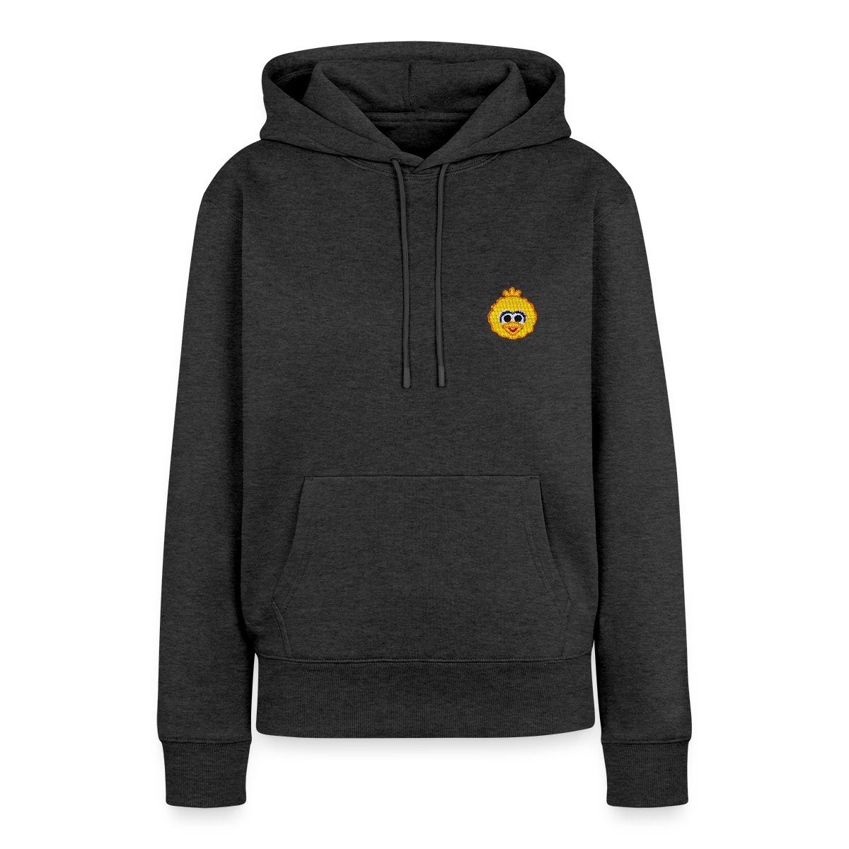 Spreadshirt Hoodie Sesamstraße Bibo Als Stickmotiv Damen Premium Hoodie (1-tlg)