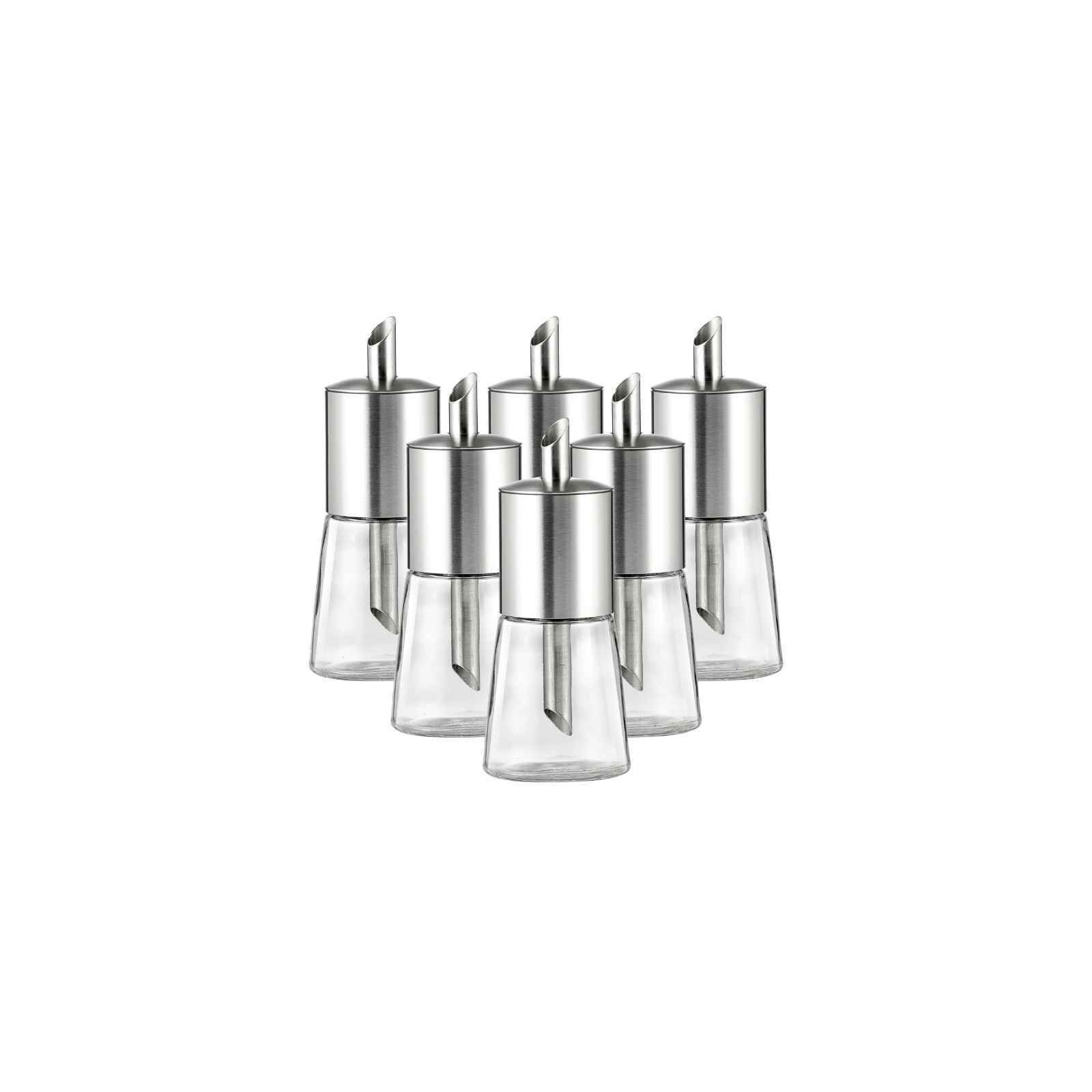 Ritzenhoff & Breker Salz- / Pfefferstreuer Basic Zuckerstreuer 15 cm 6er Set, (6x Zuckerbehälter, 6-tlg)