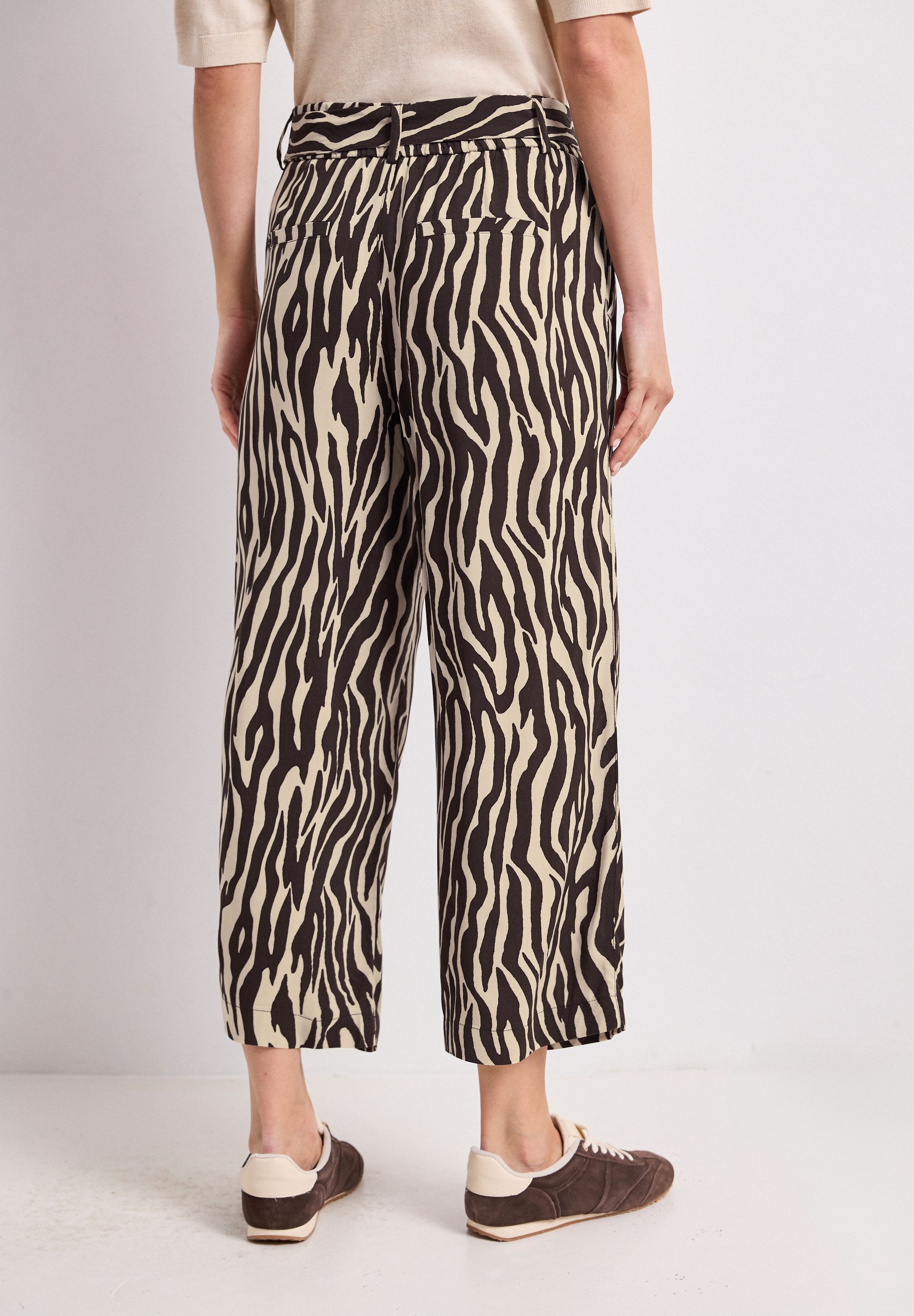 STREET ONE Stoffhose mit Wide Legs
