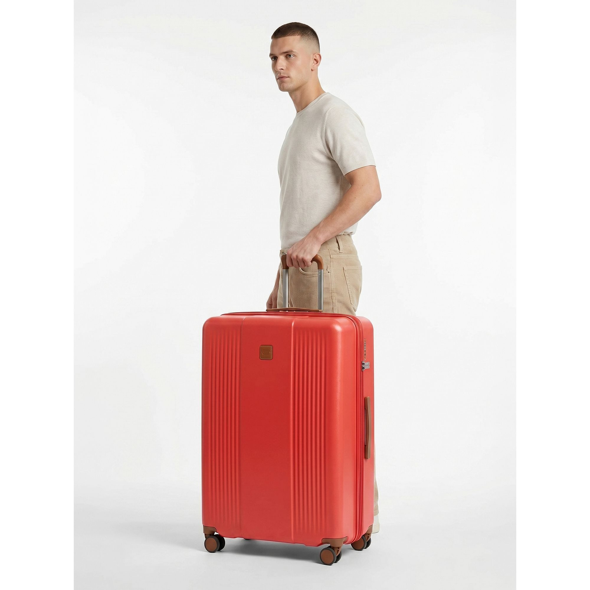 Bric's Hartschalen-Trolley Ferrara, 4 Rollen, Polycarbonat