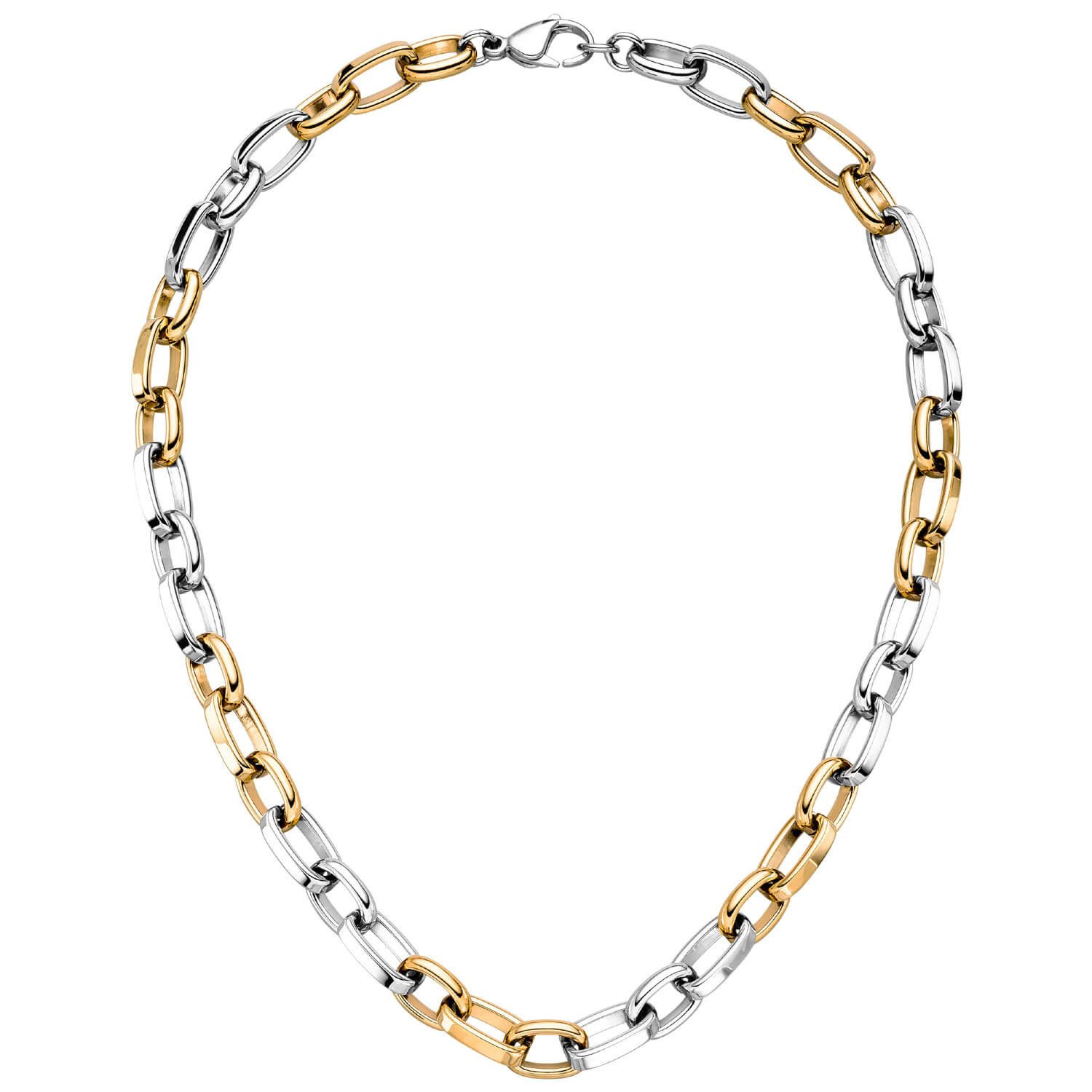 Schmuck Krone Edelstahlkette 10,2mm Erbs-Anker flach günstig online kaufen