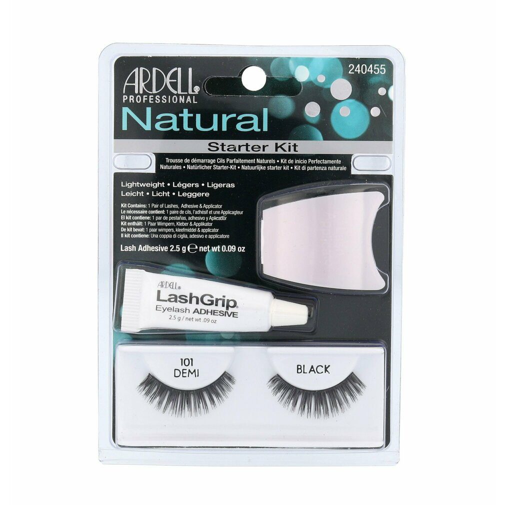 Einzelwimpern Natürliches Starter Kit Set für falsche Wimpern