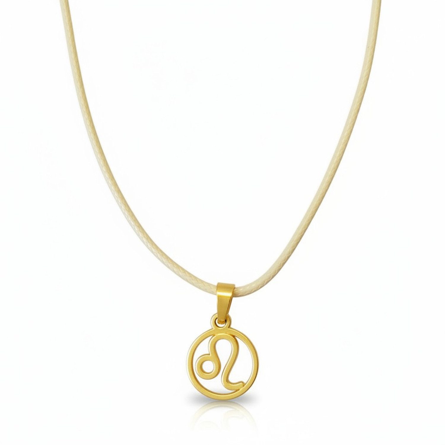 KARMA Charm-Kette Glückskette zum selbst zusammenstellen Halskette (zum kombinieren, verschiedene Glücksanhänger), Sternzeichen Schutzengel Geburtsstein