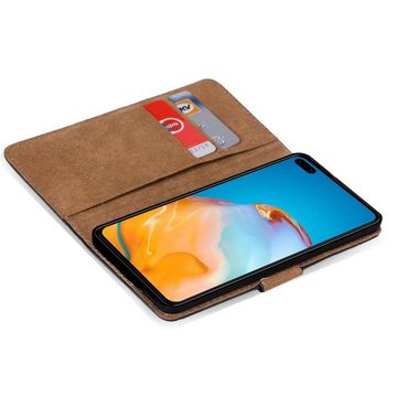 CoolGadget Handyhülle Book Case Handy Tasche für Huawei P30 6,1 Zoll, Hülle Klapphülle Flip Cover für P30 Schutzhülle stoßfest