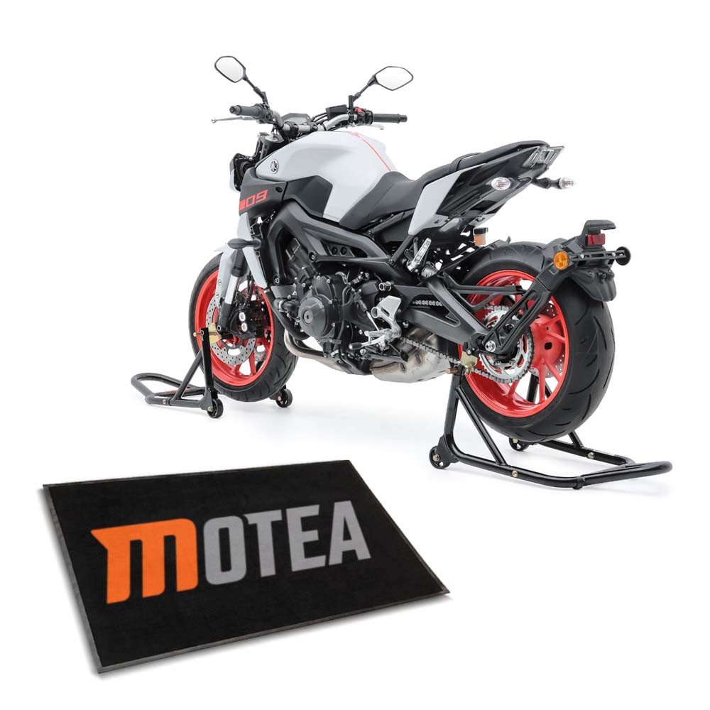 ConStands Motorradheber Set SM26 Montageständer Set # mit Werkstattmatte passend für Ducati Mo