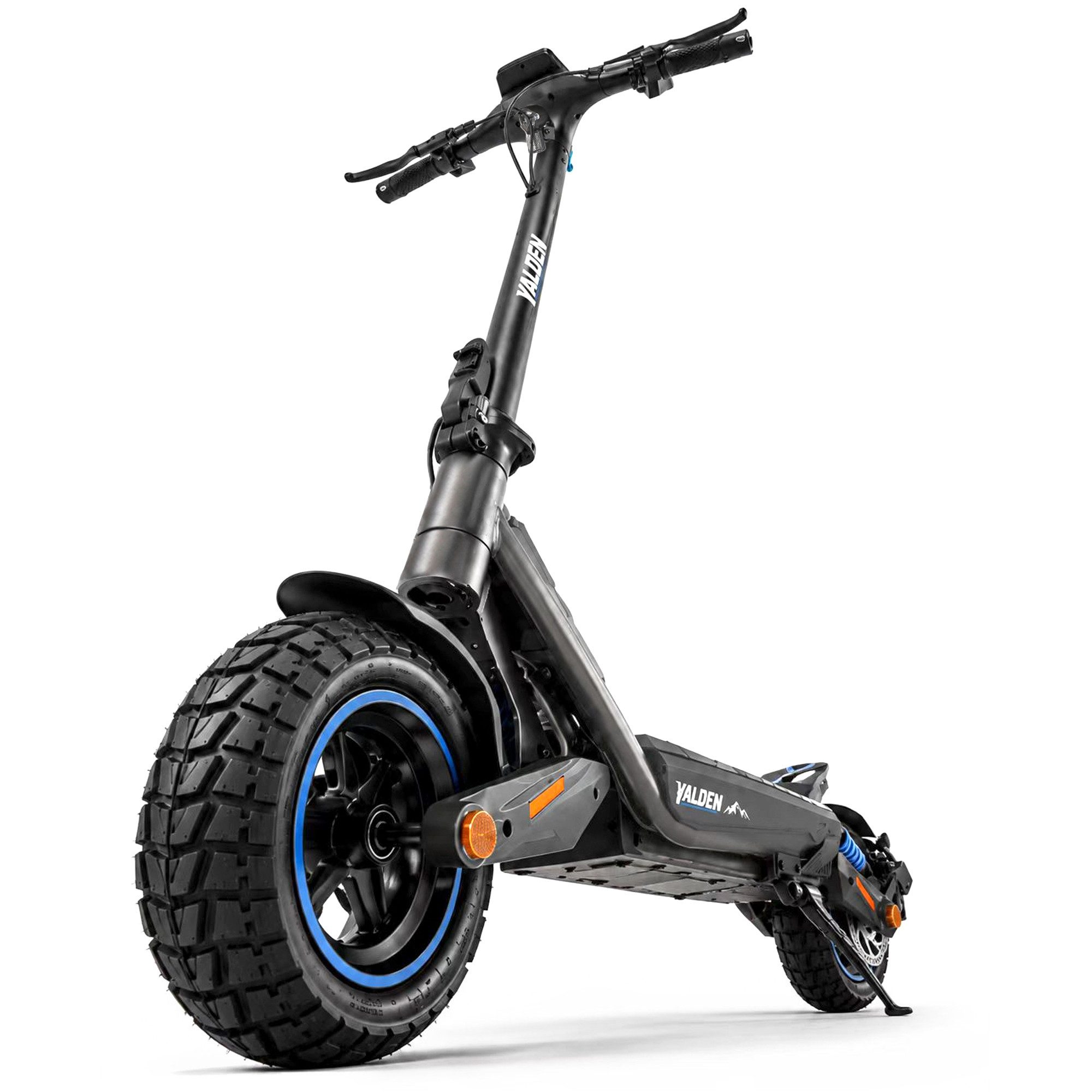 Valden E-Scooter GT mit Straßenzulassung 500 W 45 km Blinker pannensicher NFC Lock, 500 W, 20 km/h, 1000W Spitzenleistung, Vollfederung, 140 kg Tragkraft