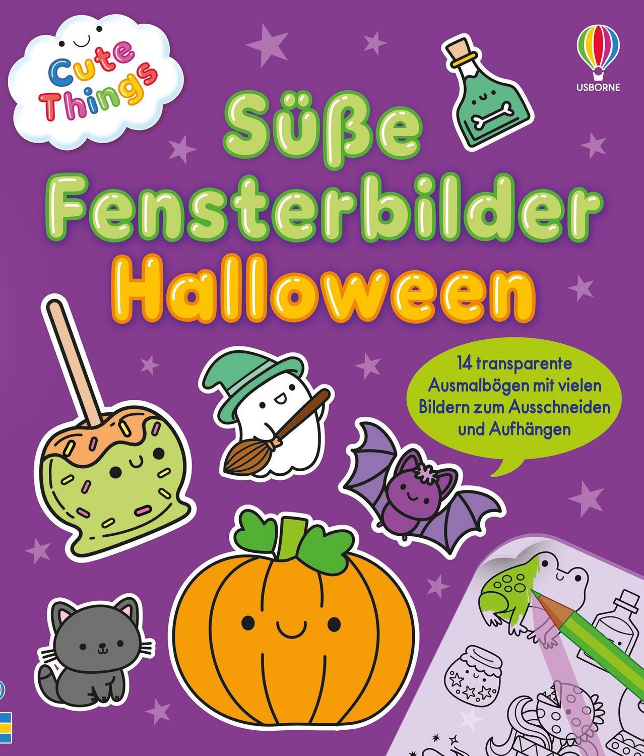 Cute Things - Süße Fensterbilder Halloween / Kate Nolan