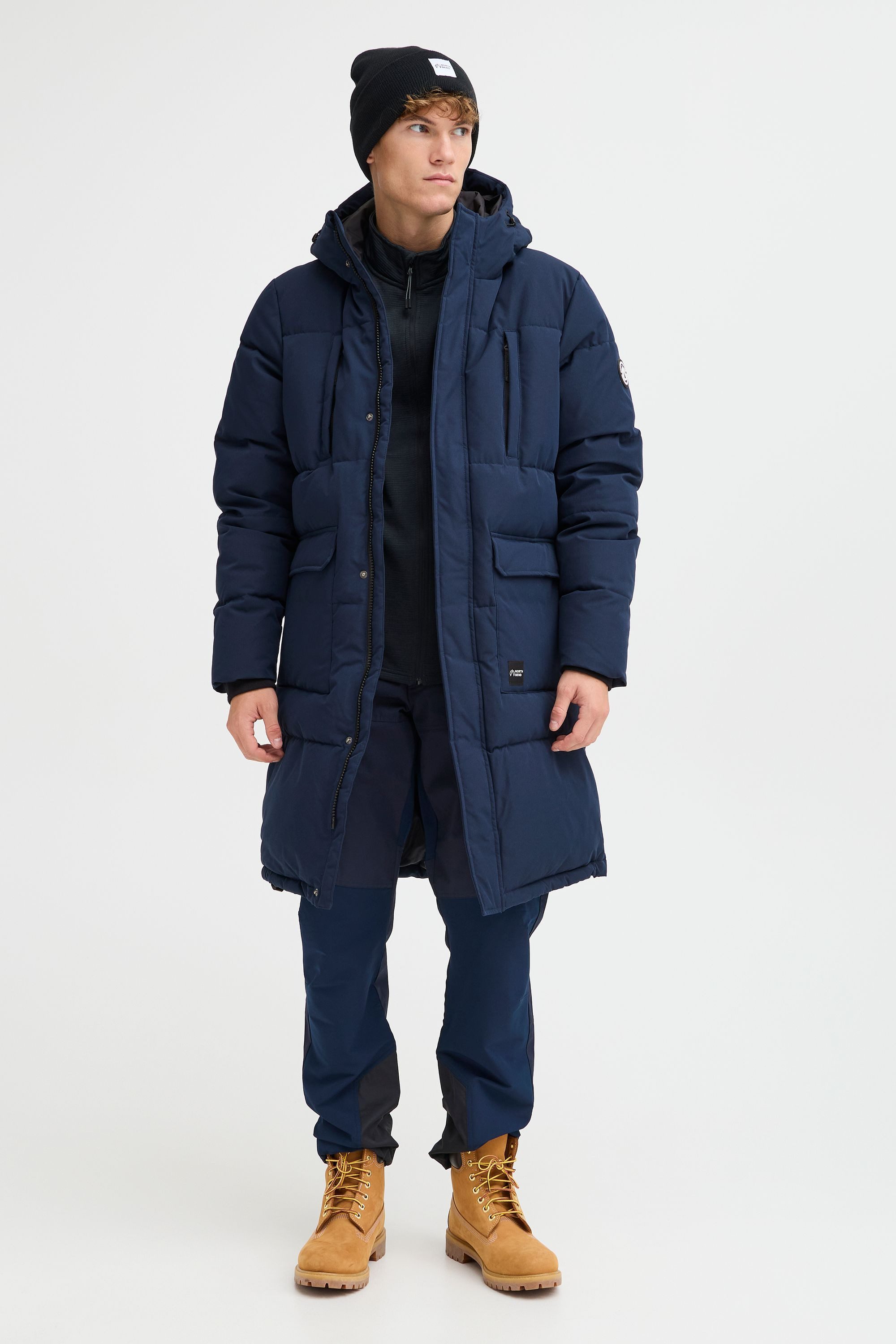 North Bend Langmantel NBKilian M wattierte günstig online kaufen