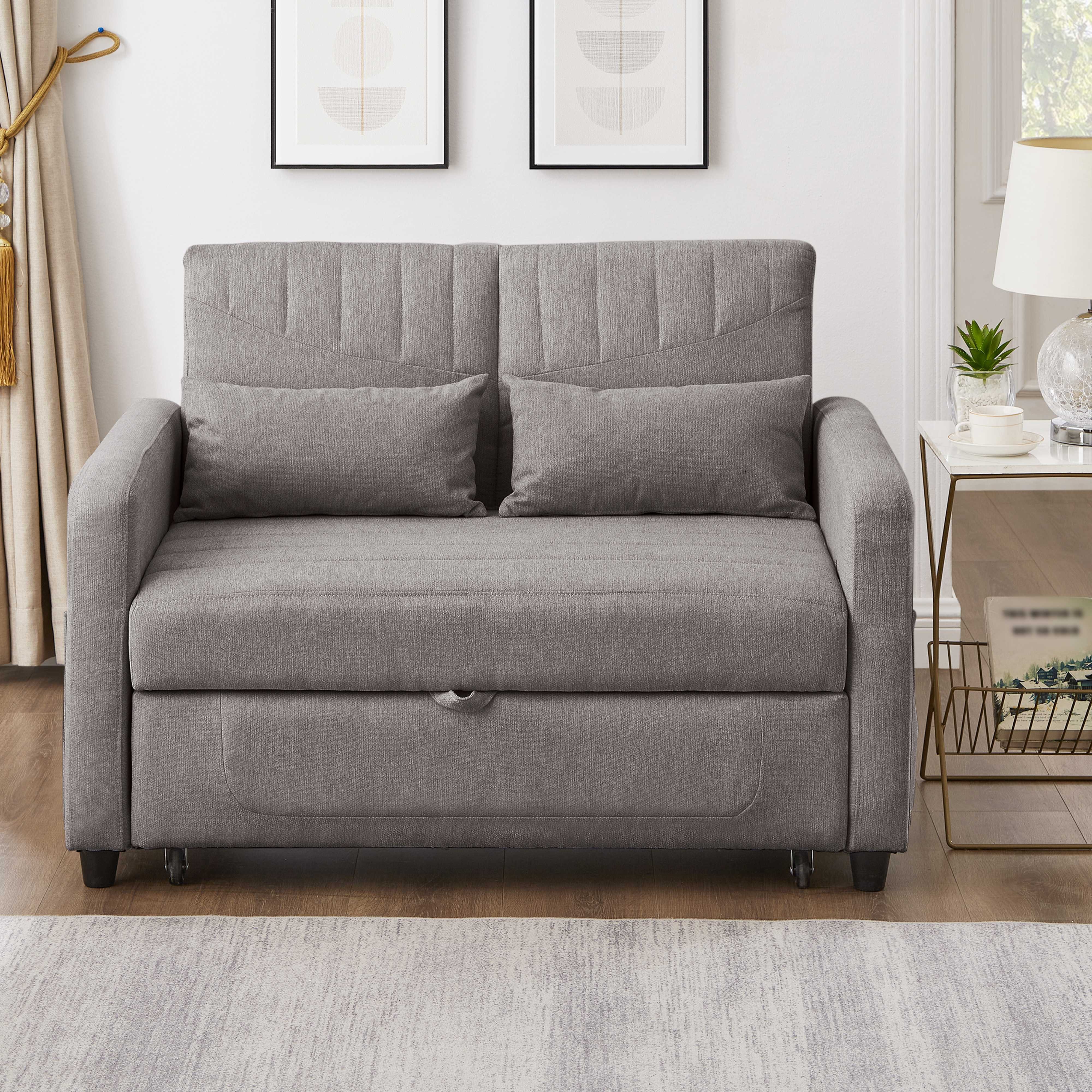 BlingBin Schlafsofa Zweisitzer-Klappsofa Sofabett mit Schlaffunktion, günstig online kaufen