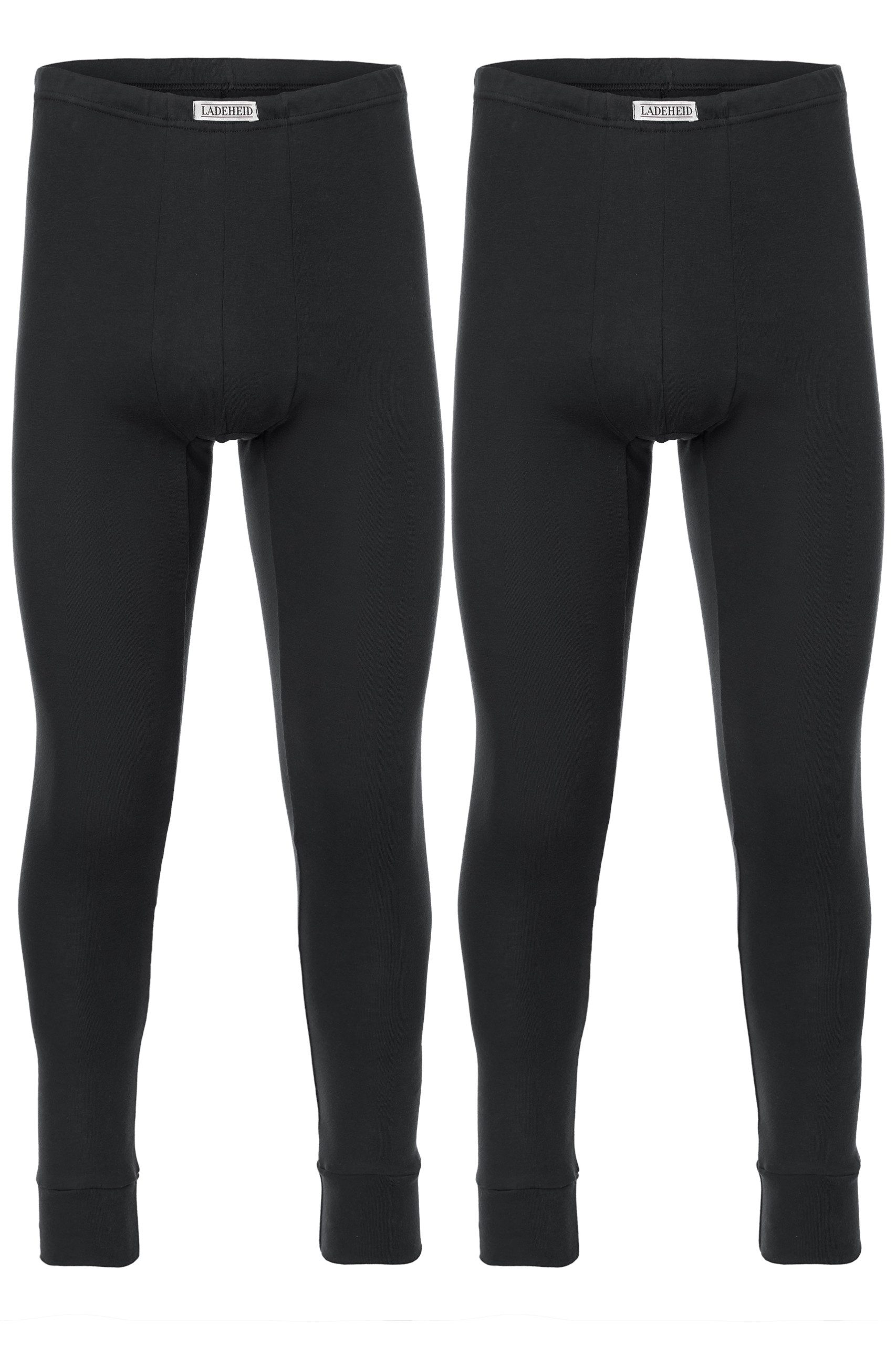 Lange Unterhose 2-er Pack Herren lange Thermounterhose LA40-247