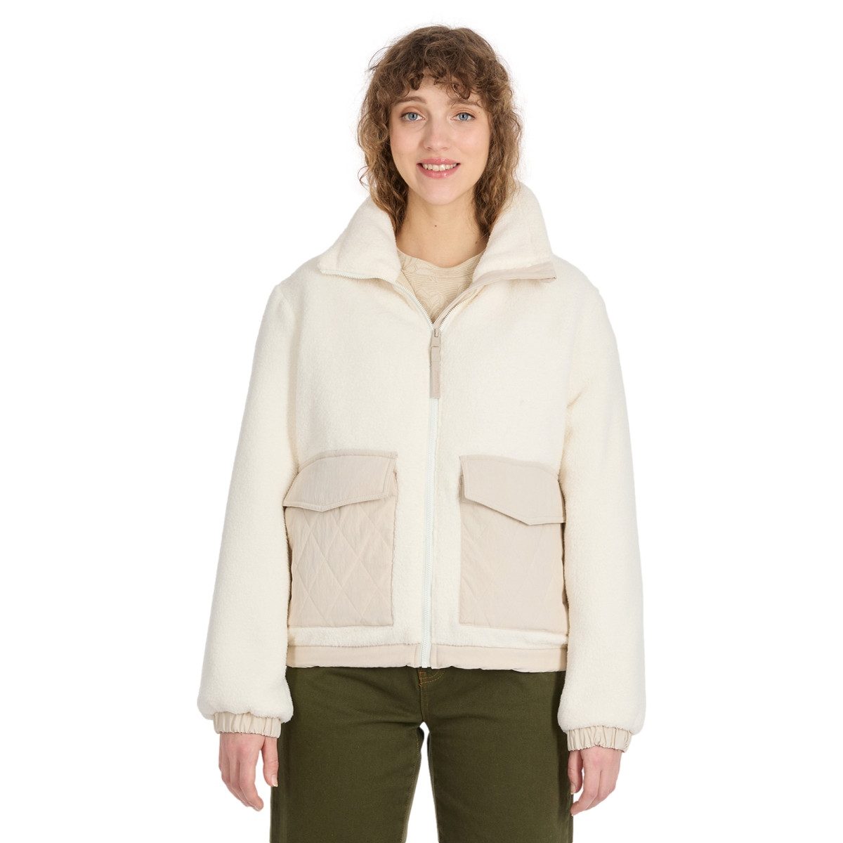 Ragwear Fleecejacke Ragwear Arctika - Damen Teddyjacke