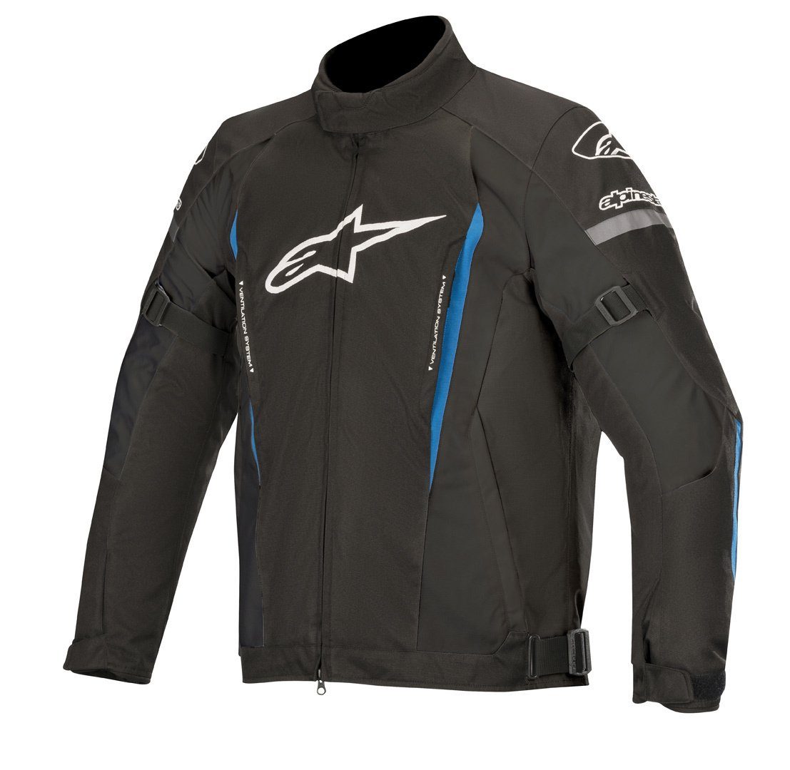 Alpinestars Motorradjacke Gunner Motorrad Textiljacke v2 Wasserfeste Black/Blue