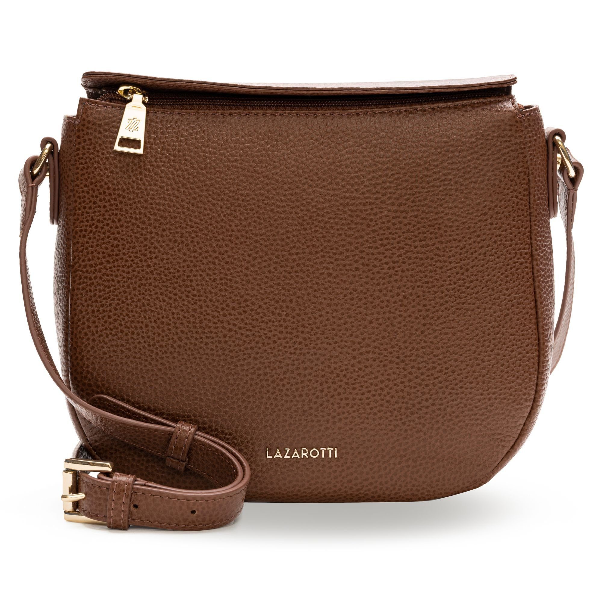 Lazarotti Umhängetasche Bologna Leather, Leder günstig online kaufen