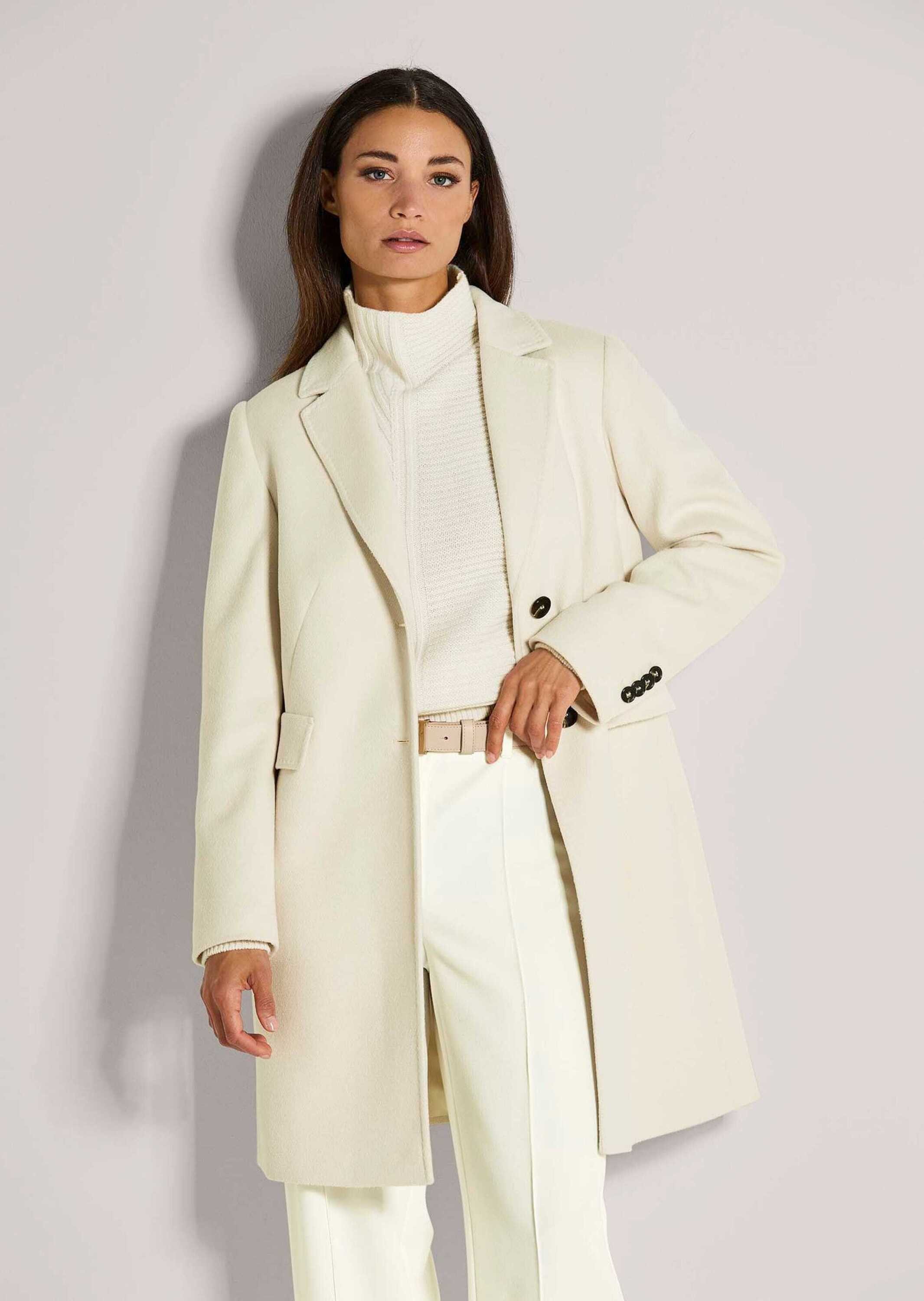 MADELEINE Kurzmantel Trenchcoat mit Reverskragen Mantel in klassischem Schn günstig online kaufen