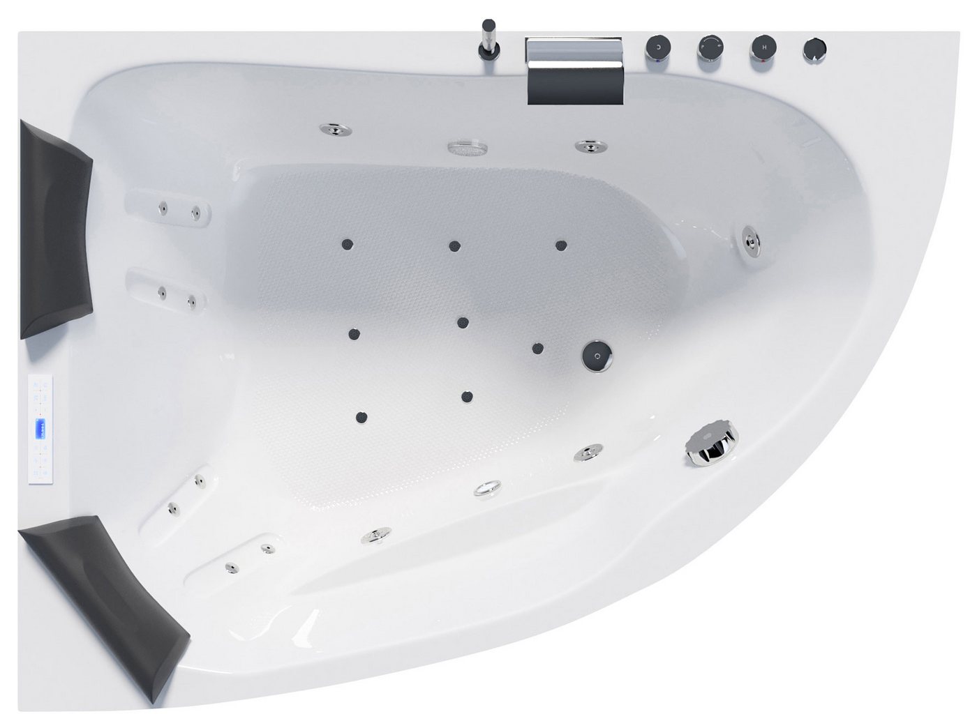 Thumbnail - Magnolia Home Whirlpool Royal XL 1800 links Premium Whirlpool Set (L/B/H) 180x130x70cm