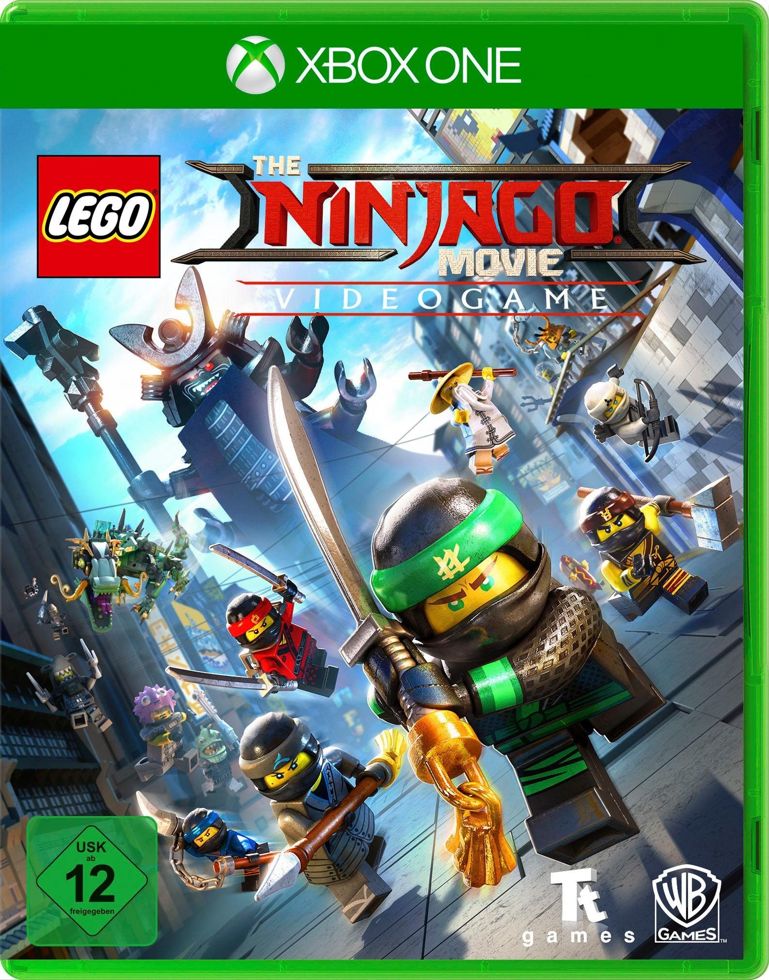 One, The Lego Pyramide Movie Xbox Videogame Software Ninjago