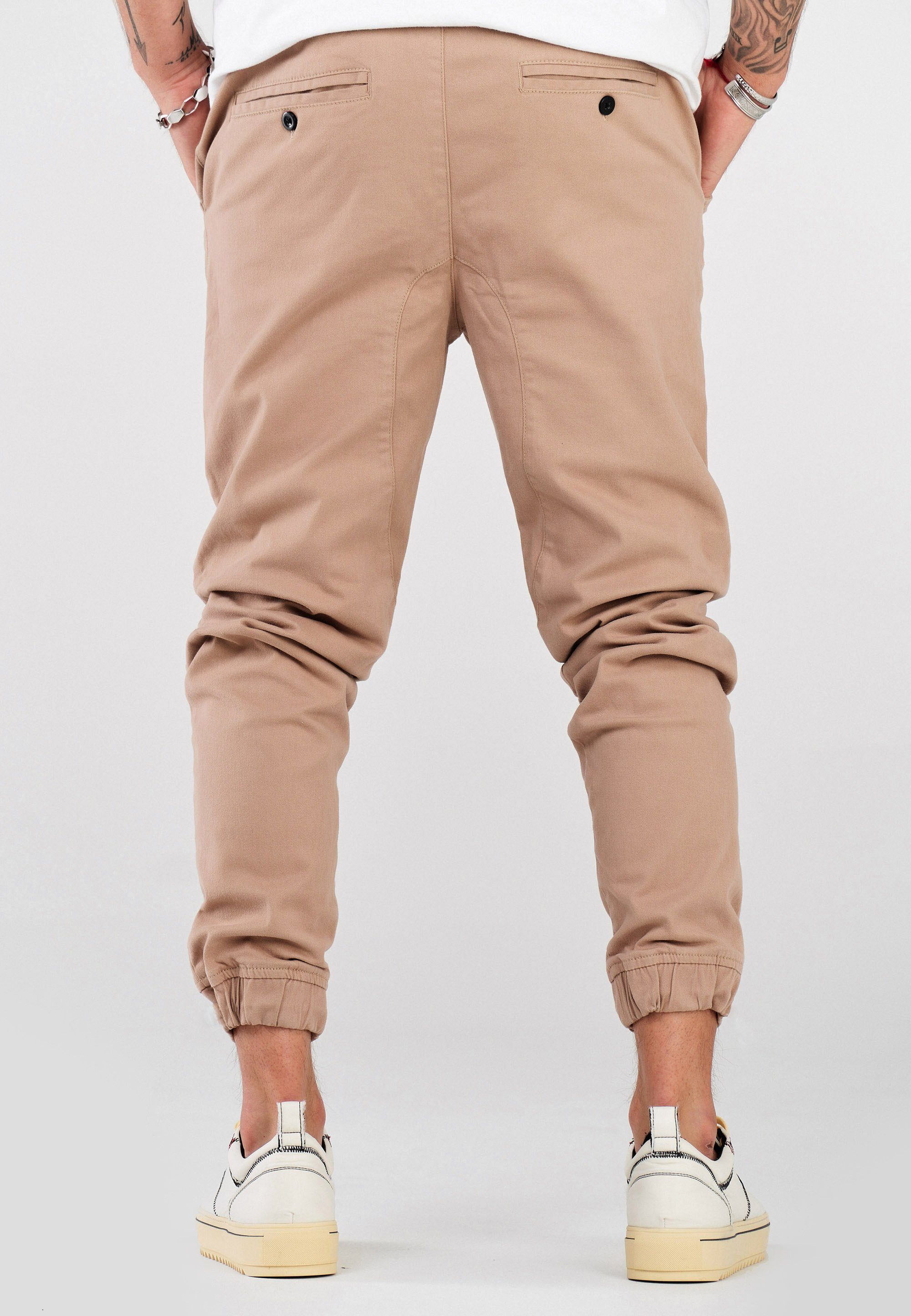 SOULSTAR Chinohose MPNOWRA Herren Jeans Hose im Jogger-Stil Stoffhose