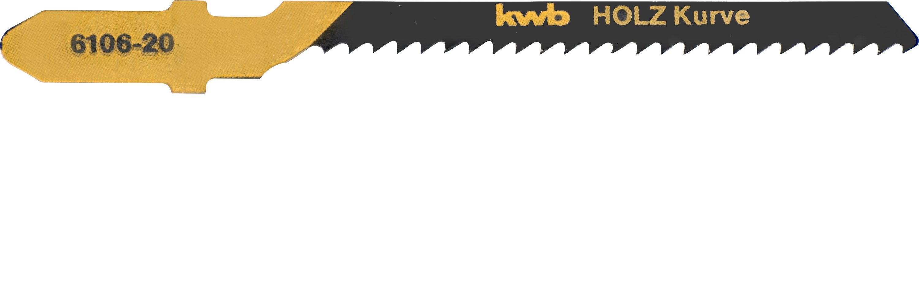 kwb Stichsägeblatt HCS 2-St) (Packung