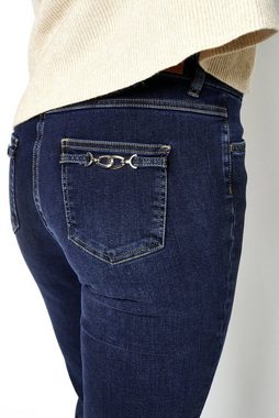 TONI 5-Pocket-Jeans Perfect Shape mit Kettendetails an den Hinterhosentaschen