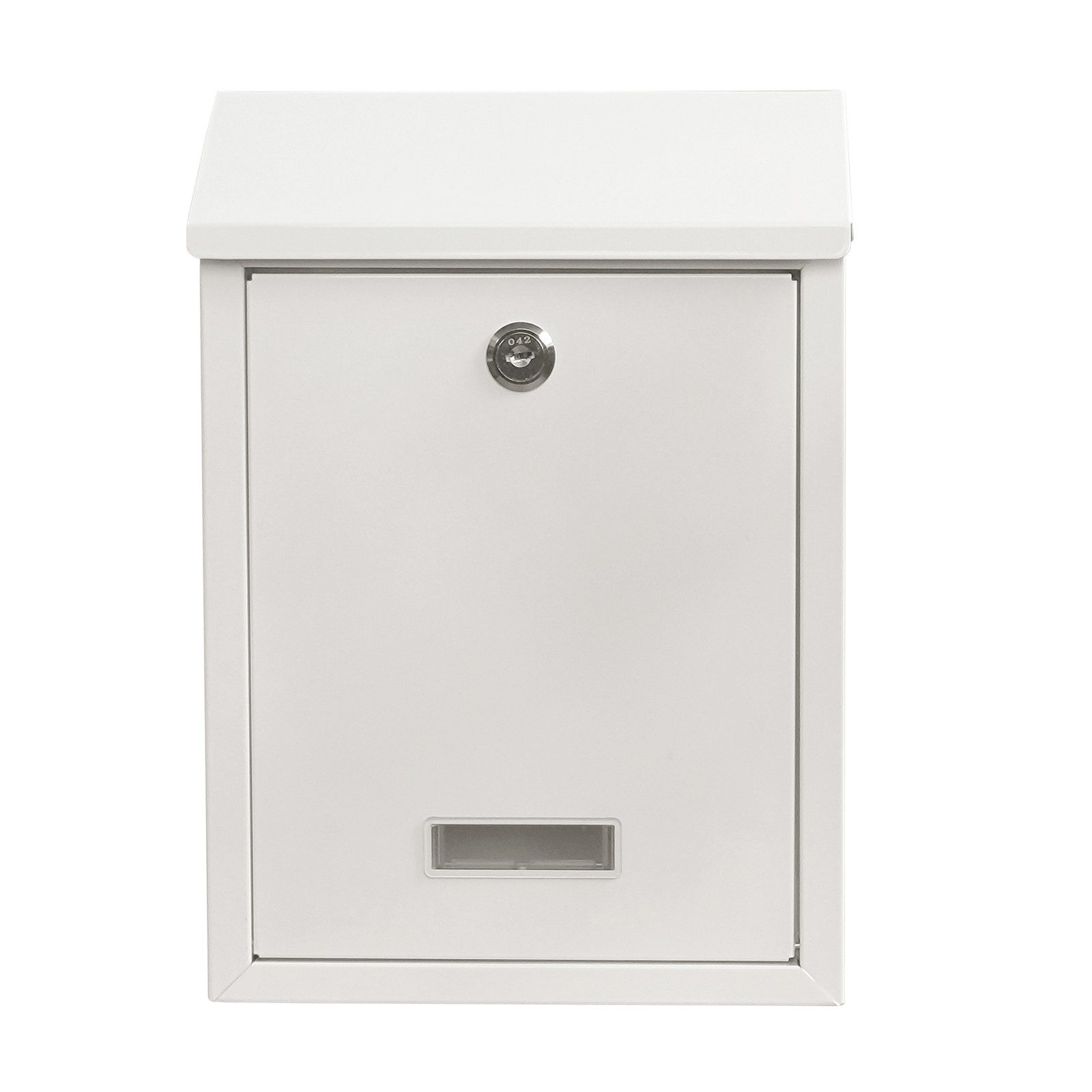 HTI-Living Briefkasten Briefkasten Amin Weiß (Stück, 1-St., 1 Briefkasten), zur Wandmontage