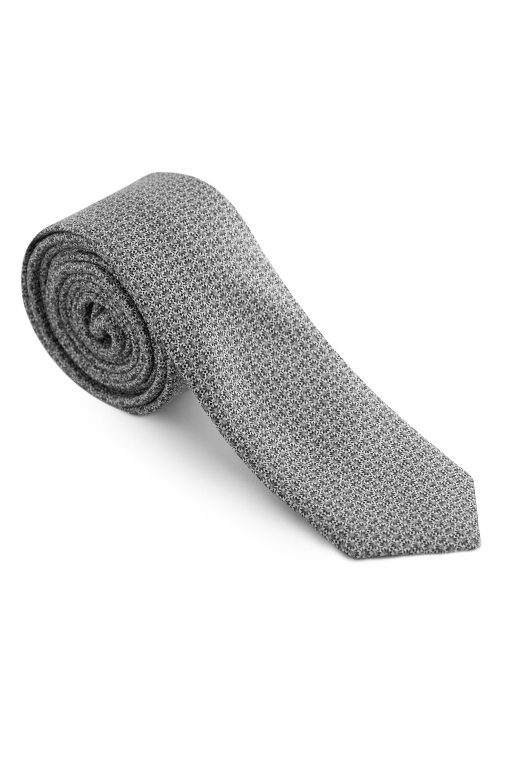 10015657 11 Tie_6.0 Strellson Krawatte grau