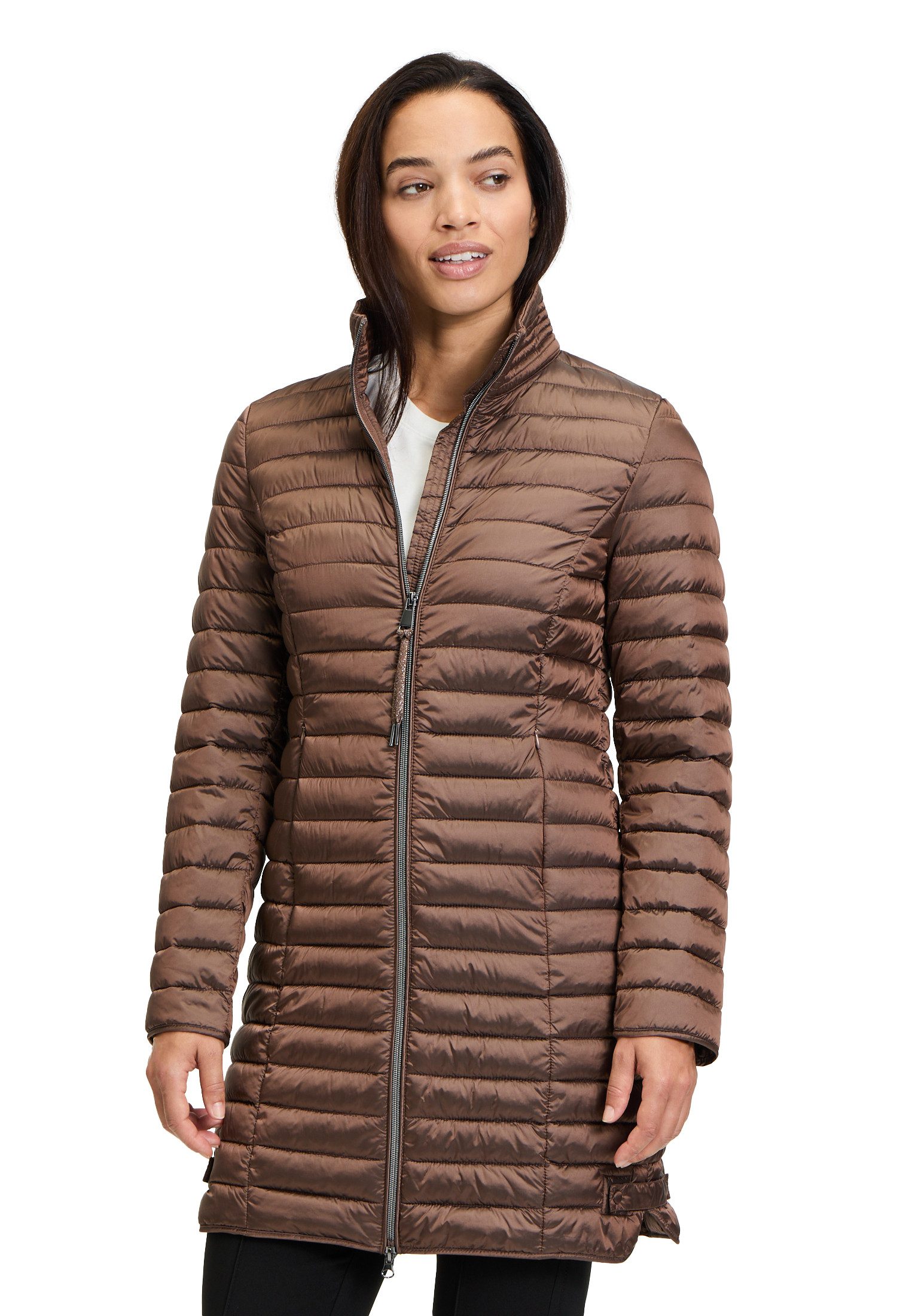 Cartoon Steppjacke "Damen Steppjacke mit Stehkragen" günstig online kaufen