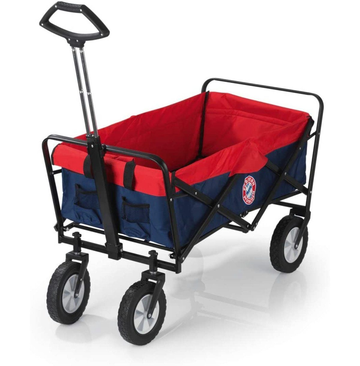 DS Produkte GmbH Bollerwagen FC Bayern München Klapp-Bollerwagen, Zusammenfaltbar
