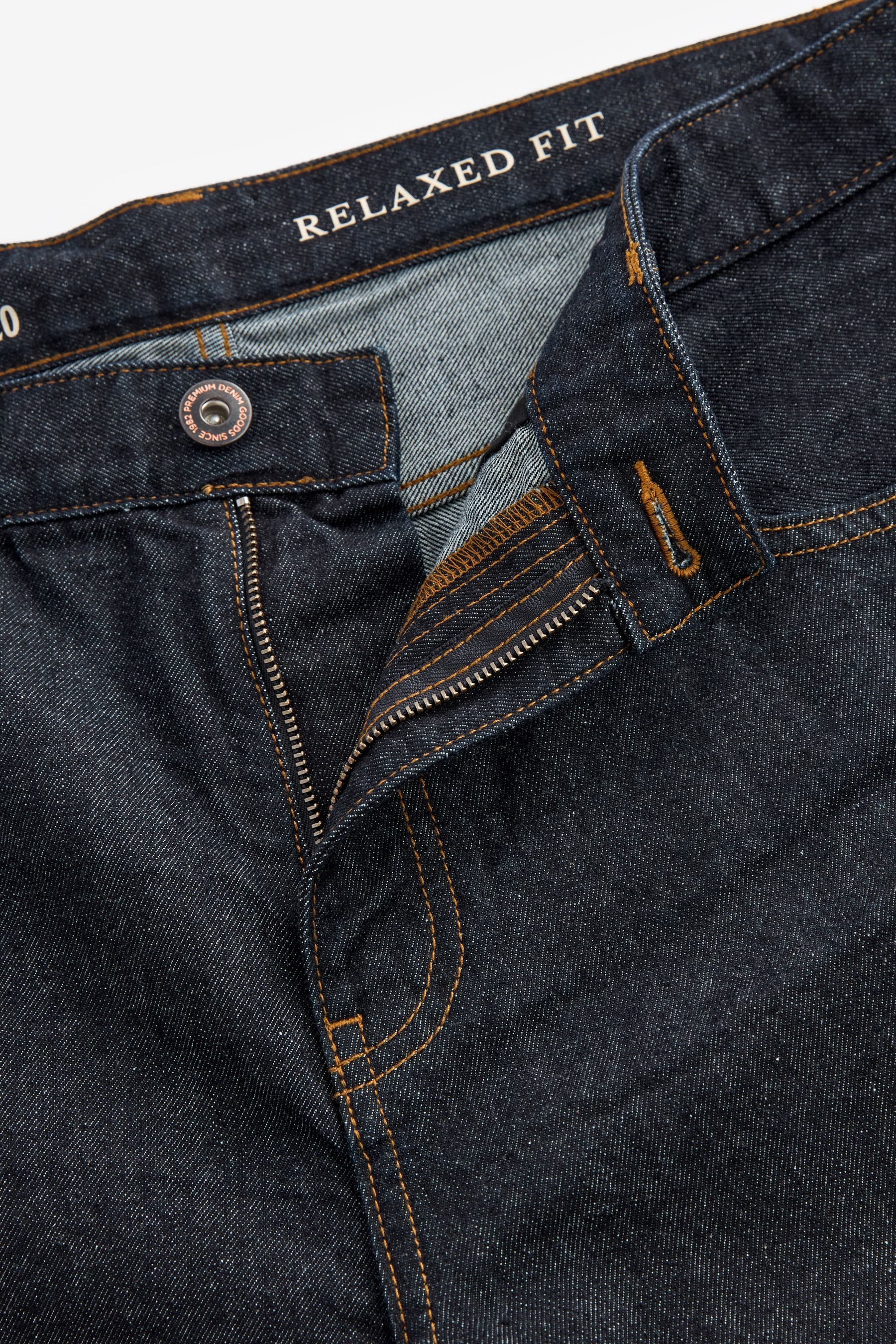 Next Relax-fit-Jeans Authentische Relaxed Fit Jeans aus 100 % Baumwolle (1-tlg)