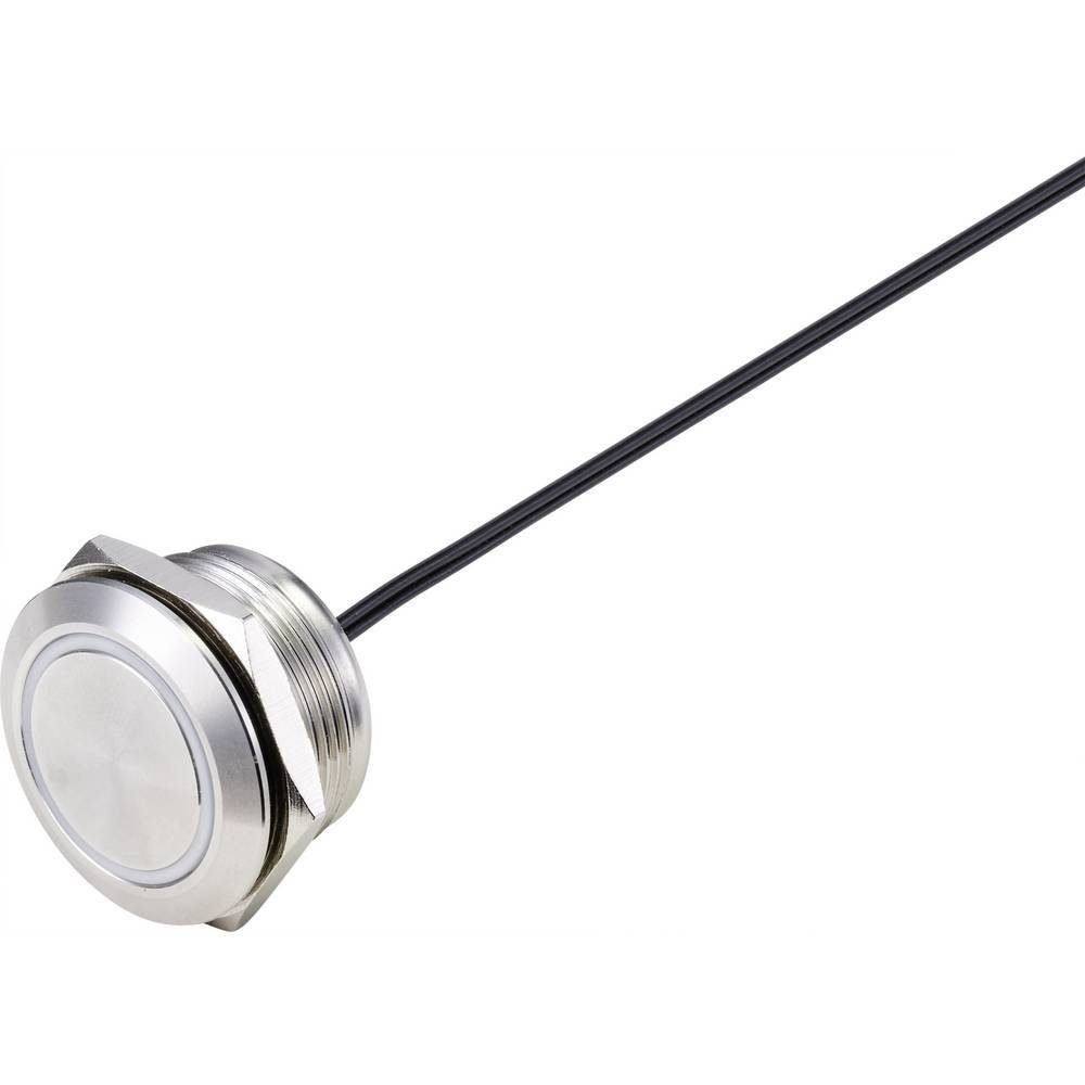 Schalter Drucktaster 22 mm 1 NO Edelstahl