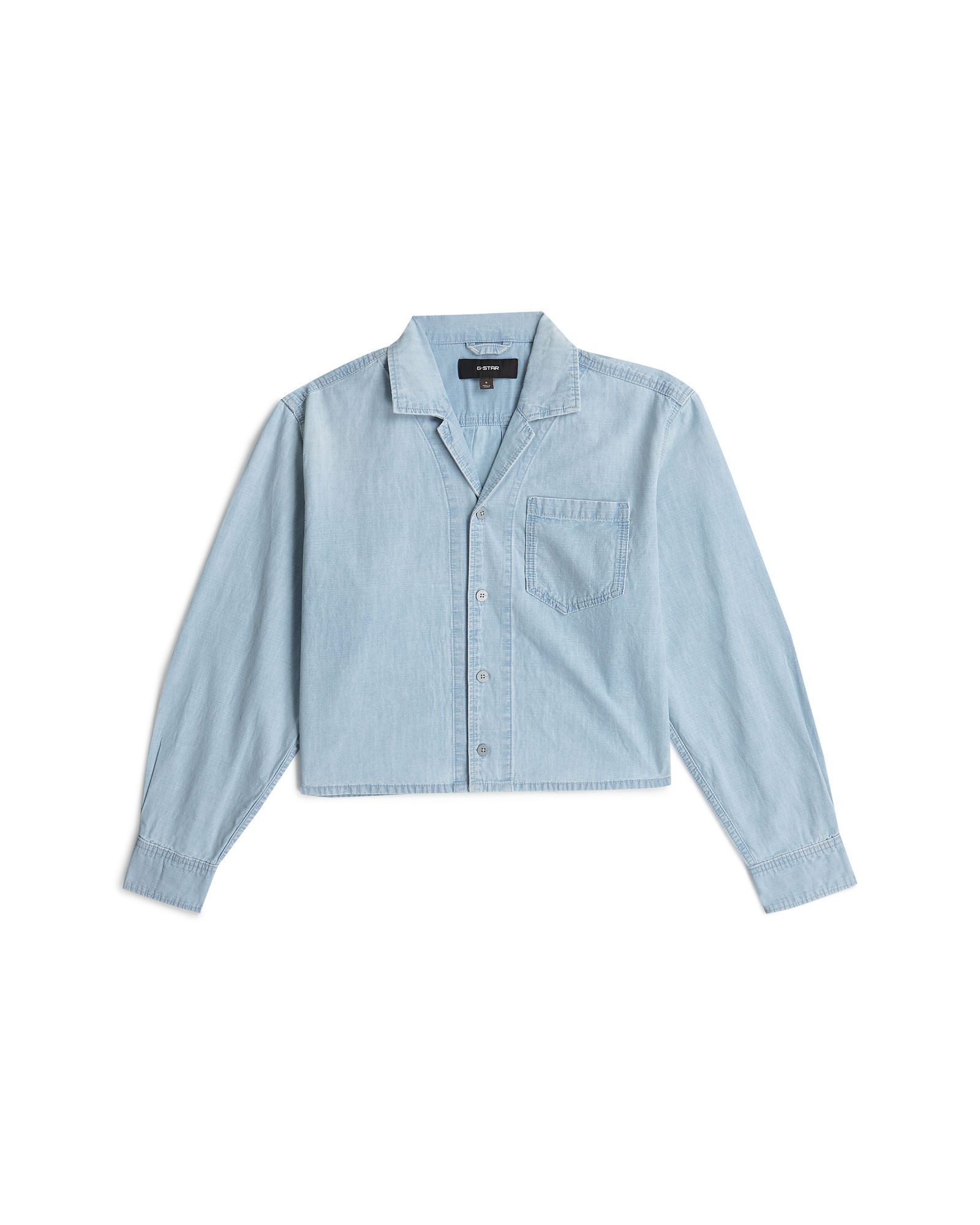 G-STAR Langarmshirt Resort Boxy Relaxed Shirt