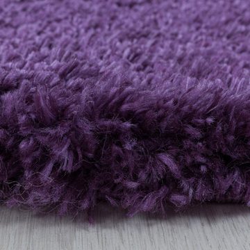 Hochflor-Teppich, Homtex, 60 x 110 cm, Wunderschöne Shaggy Hochflor Langflor 30mm Shaggy Teppich