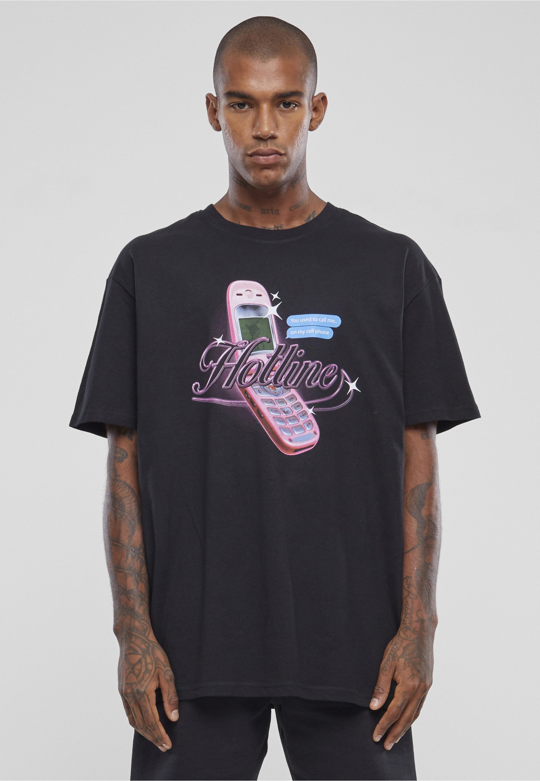 Upscale by Mister Tee T-Shirt Upscale by Mister Tee Unisex Hotline Oversize Tee (1-tlg)