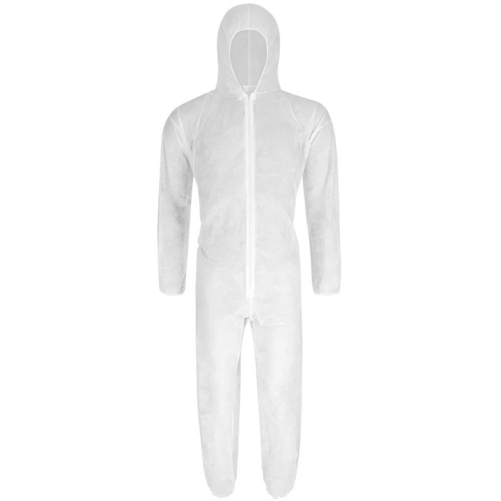PRO FIT by Fitzner Overall PP Schutzanzug, weißMaleranzug Einweg Gr. M–3XL