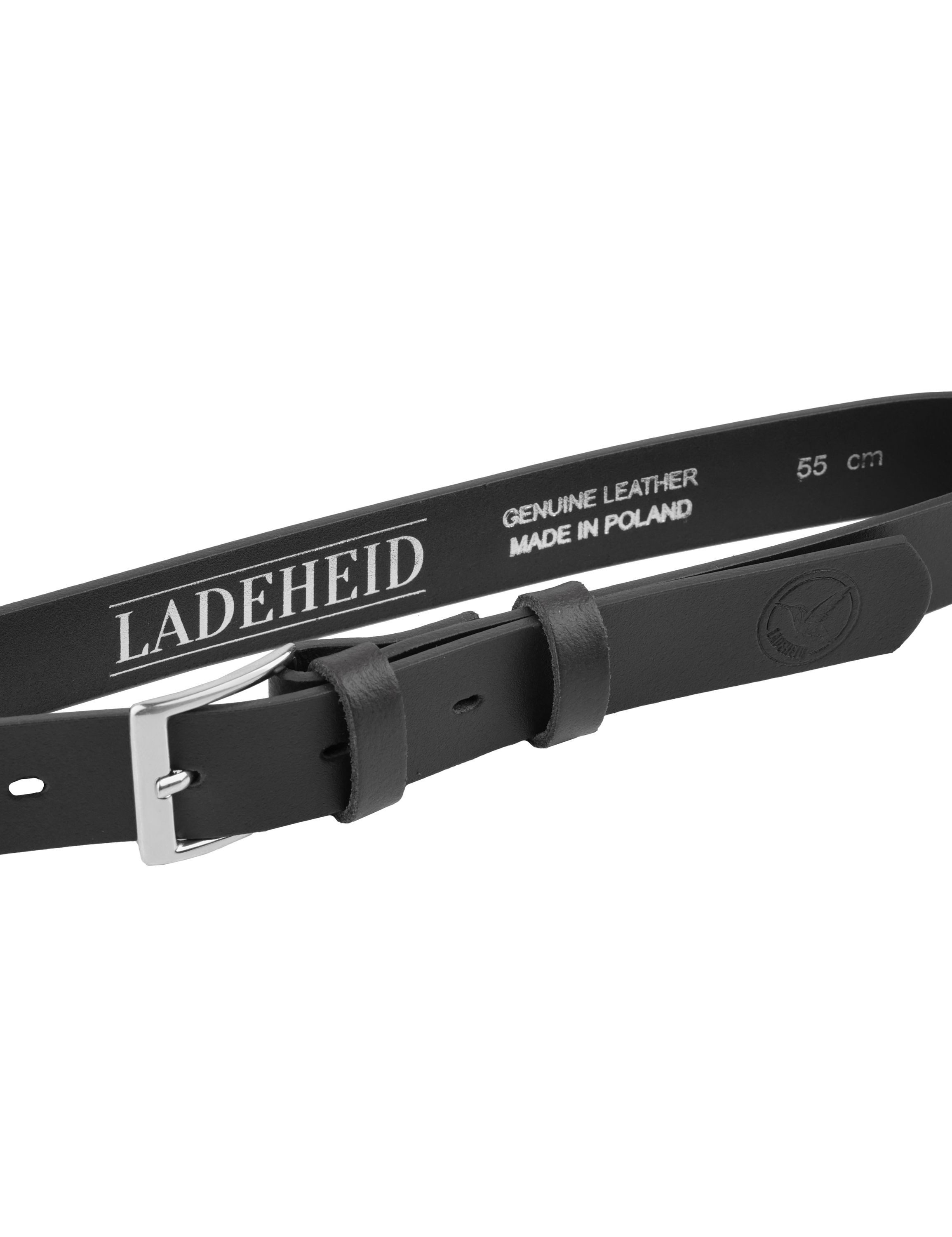Ladeheid Ledergürtel Kinder Gürtel Ledergürtel 2,5 cm Breit K1D5 (1-St) – Bild 5 von 5