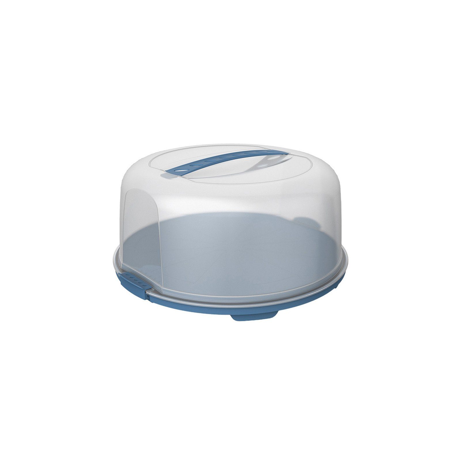 ROTHO Aufbewahrungssystem FRESH hoch Kuchentransportbox mit Haube und Griff
