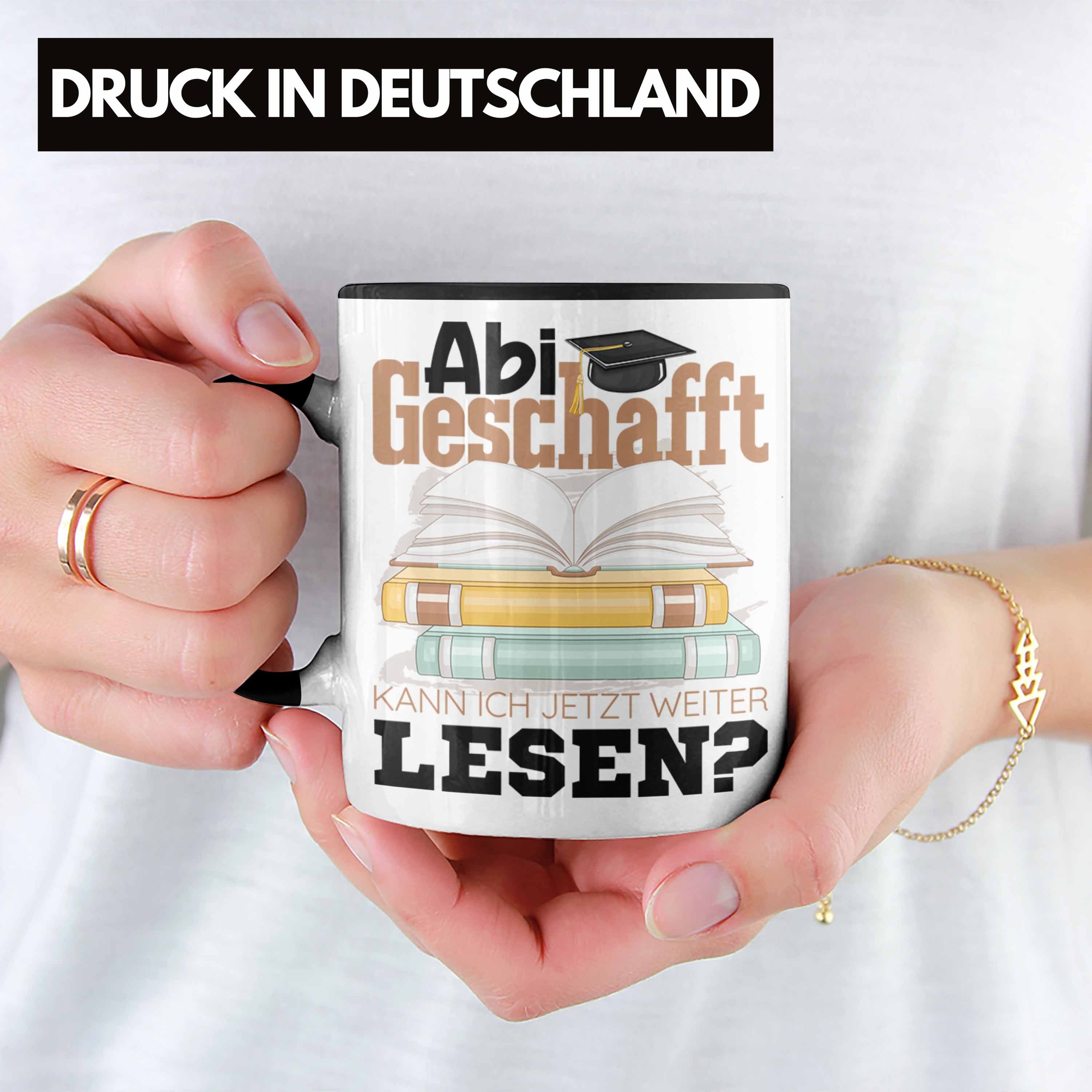 Prüfung Abi Tasse Tasse Jetzt Geschenk Schwarz Kann Ich Bestanden Geschafft W Abitur Trendation