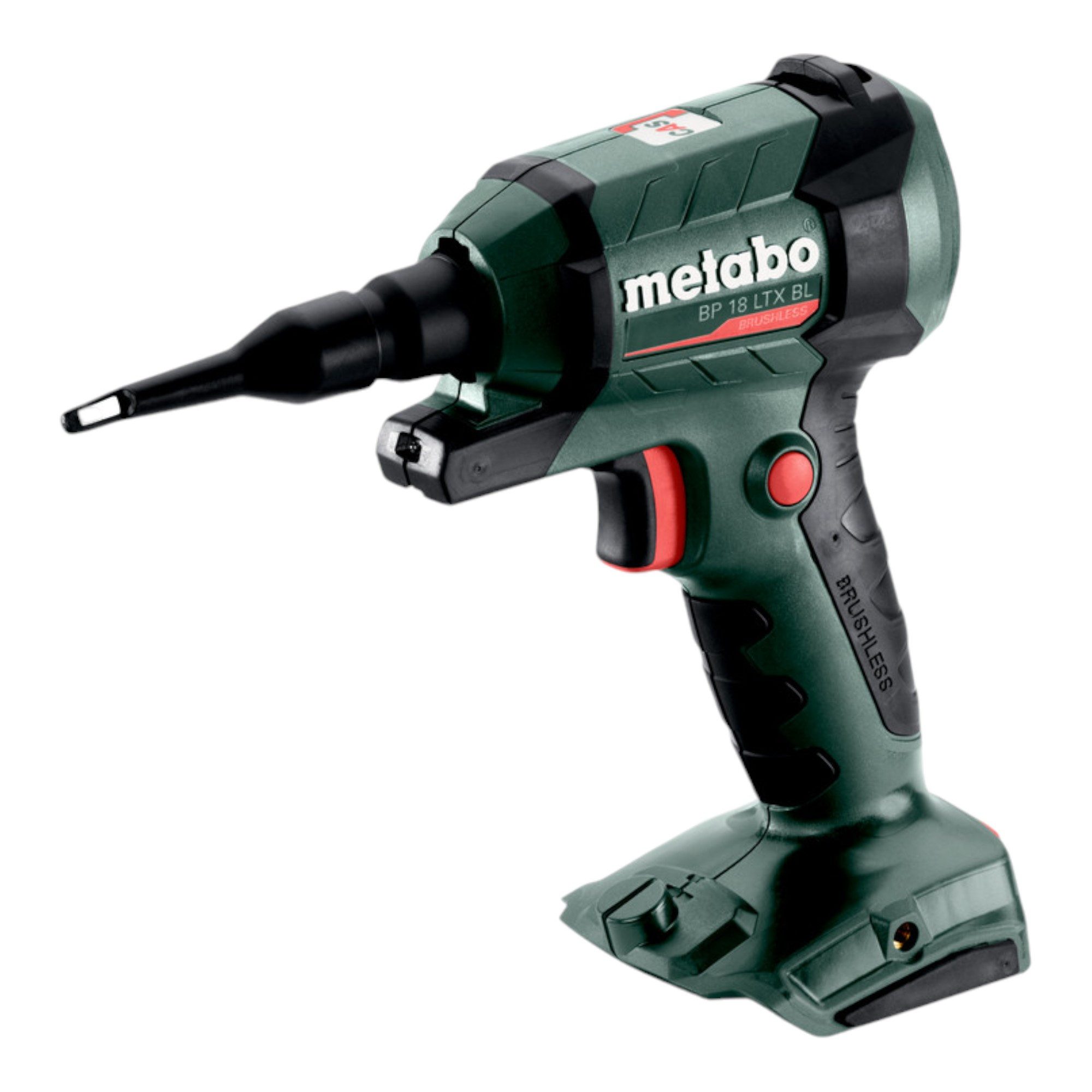 metabo Akku-Laubbläser BP 18 LTX BL Akku Blaspistole 18 V Brushless + 1x LiHD Akku 5,5 Ah