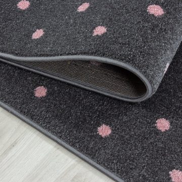Kinderteppich Teppich für den Flur oder Küche Herz-Design, Stilvoll Günstig, Läufer, Höhe: 10 mm
