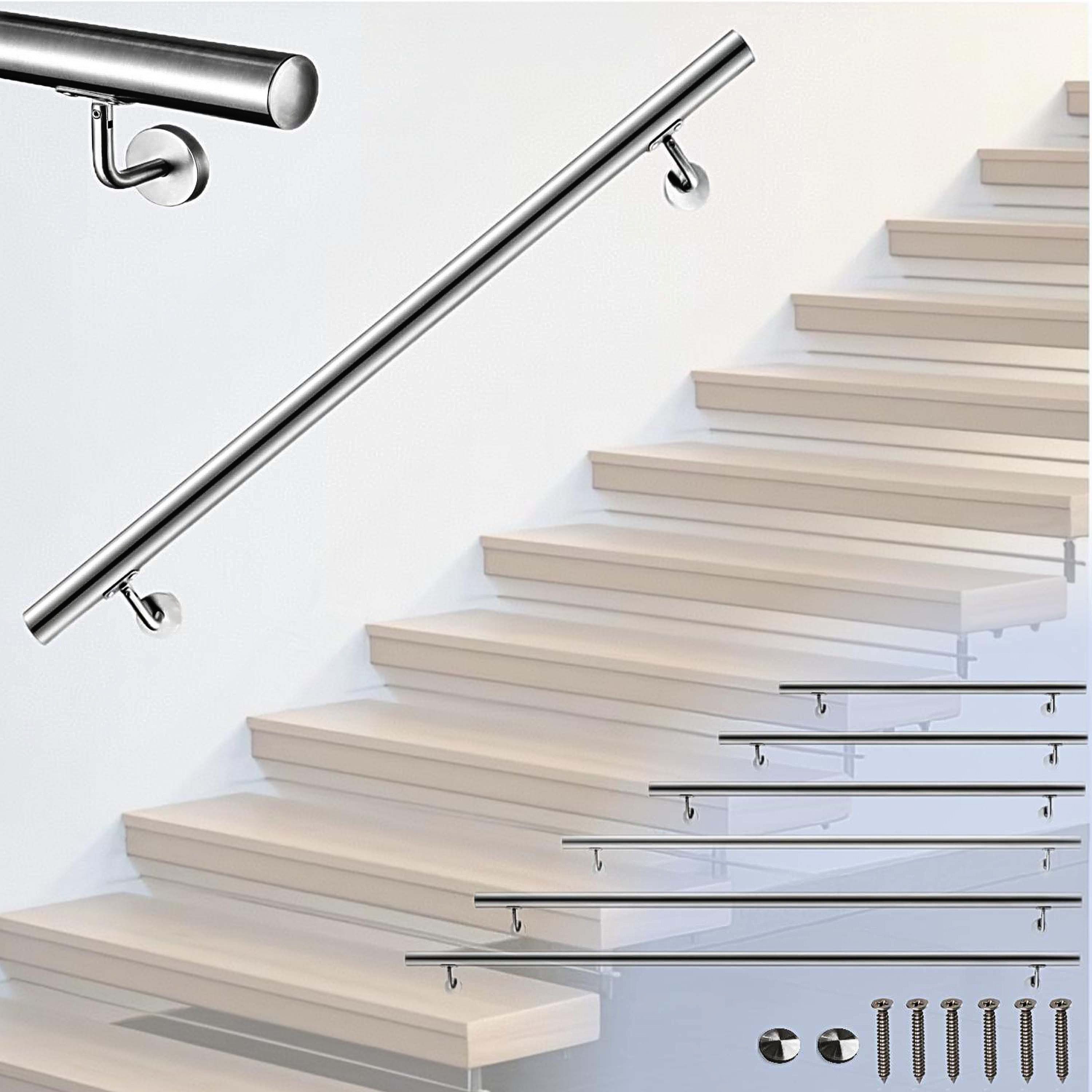 AICA Handlauf Handlauf Edelstahl, Treppengeländer, Wandhandlauf, günstig online kaufen
