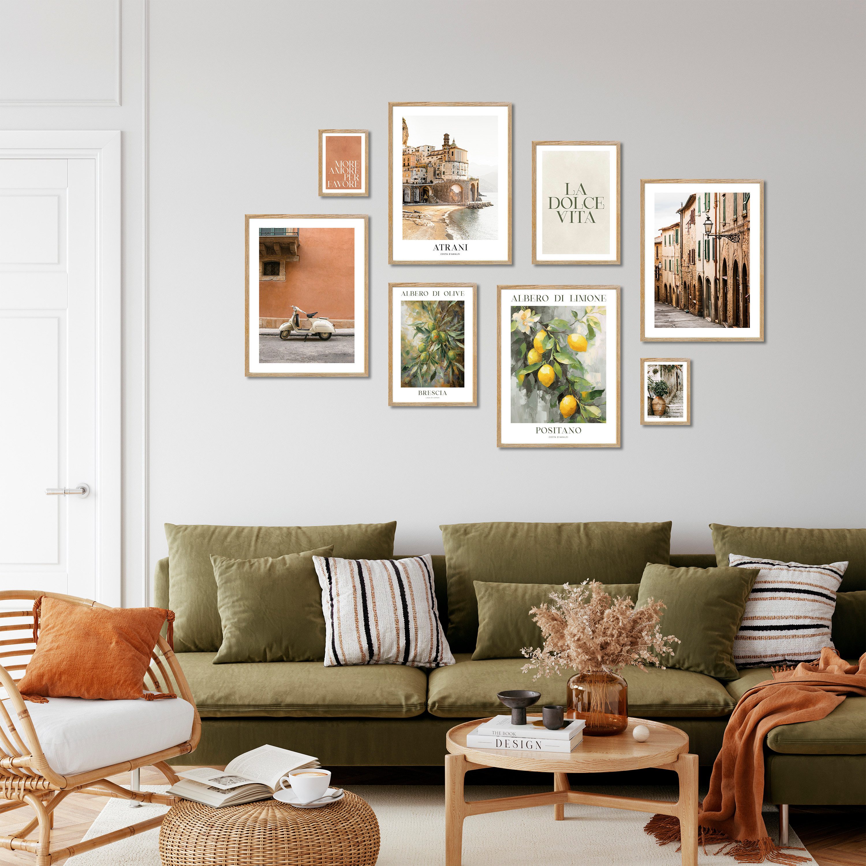 ARTFAVES Bilder-Collage Poster Set - LA günstig online kaufen