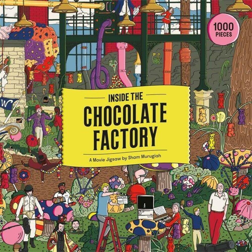 Laurence King Puzzle Inside the Chocolate Factory. Puzzle 1000 Teile, 1000  Puzzleteile