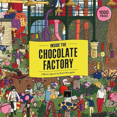 Laurence King Puzzle »Inside the Chocolate Factory. Puzzle 1000 Teile«, Puzzleteile