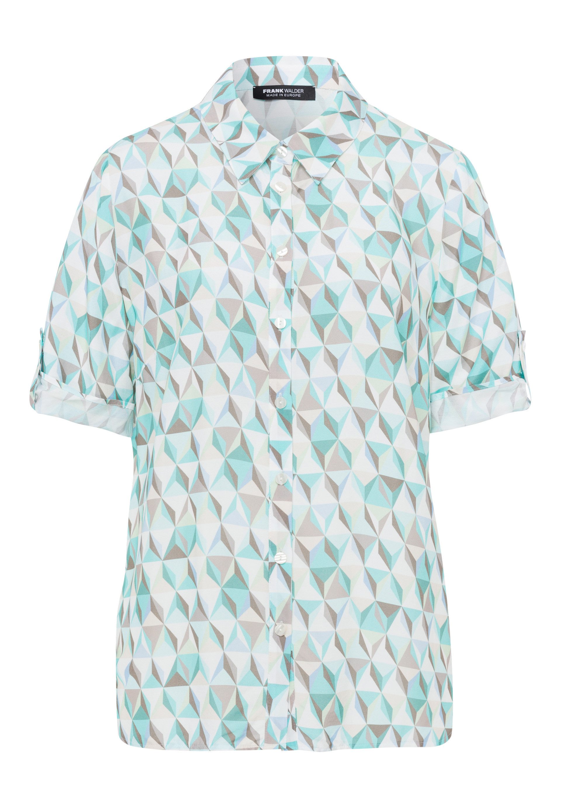 FRANK WALDER Hemdbluse im Graphikprint günstig online kaufen