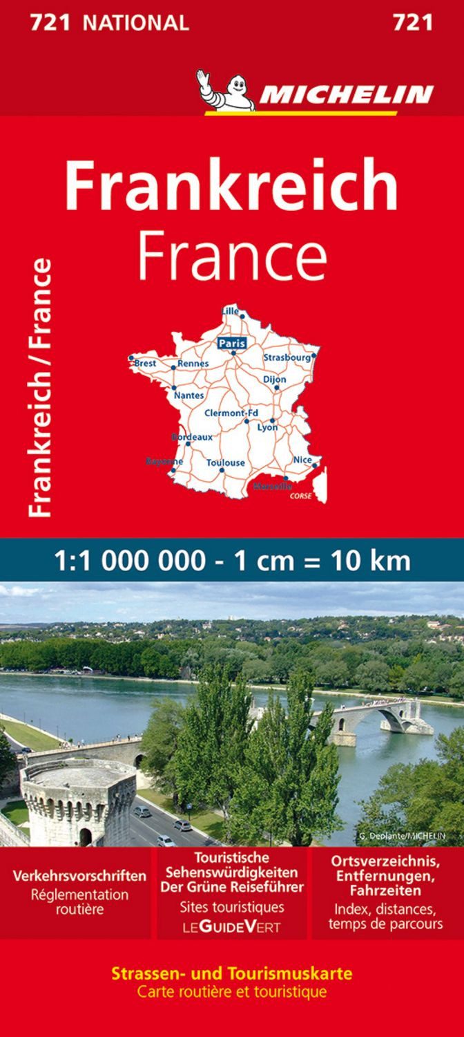 Michelin Frankreich einseitig / diverse