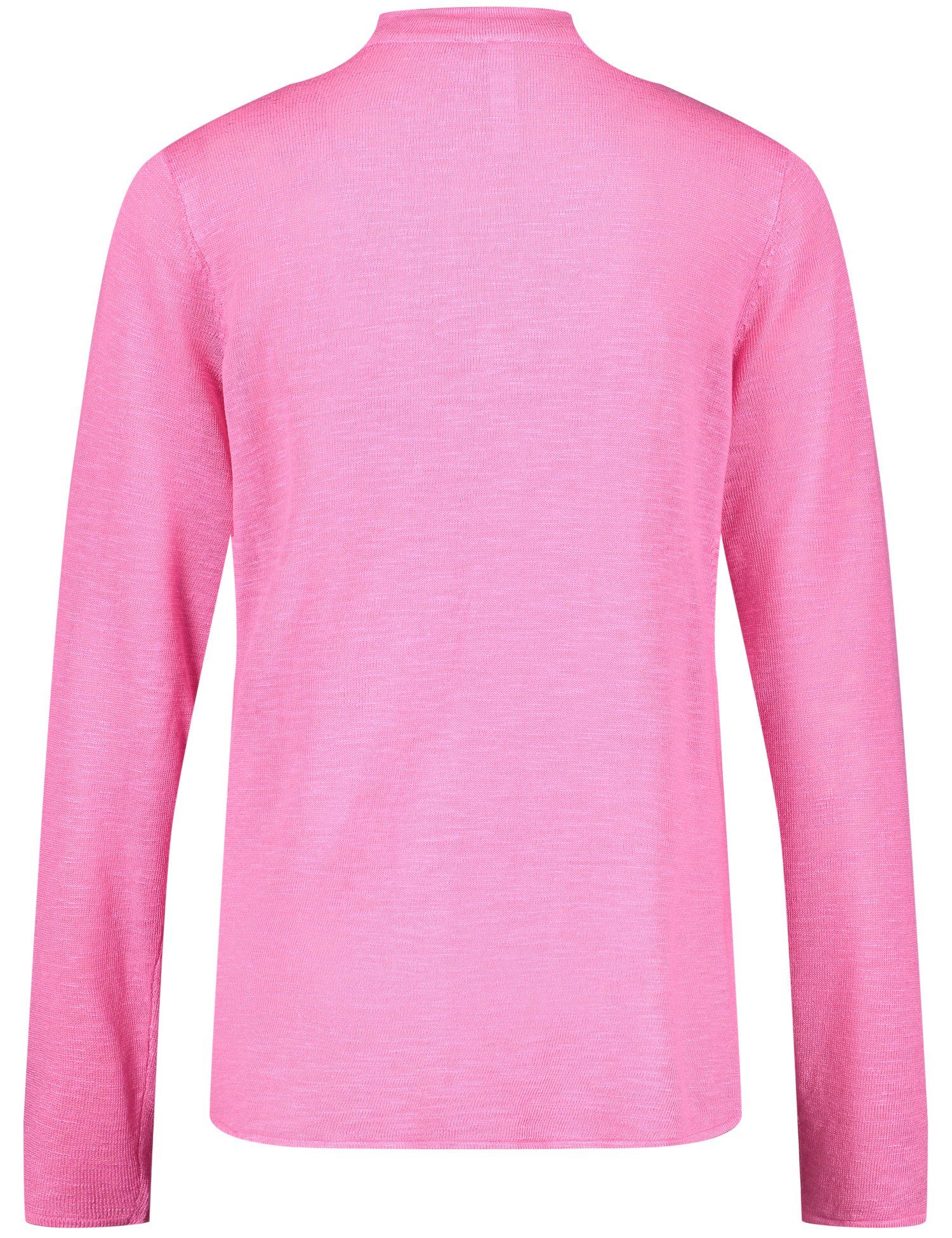 GERRY WEBER Seitenschlitzen Offene Pink Strickjacke mit Cardigan Soft