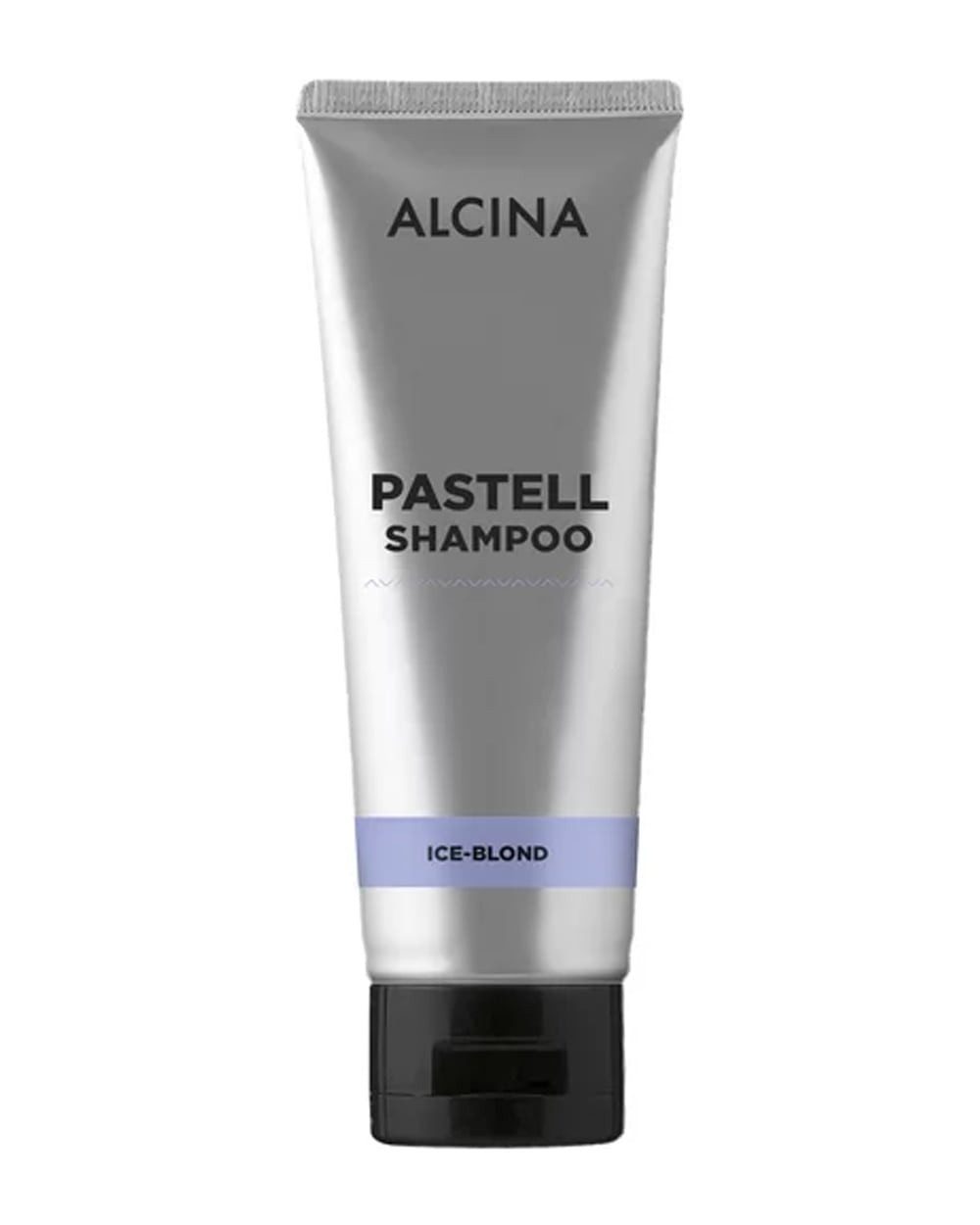 ALCINA Haarshampoo ALCINA Pastell Shampoo Ice Blond (150 ml), Packung, neutralisiert blondes Haar für ein klares, kühles Ice-Blond