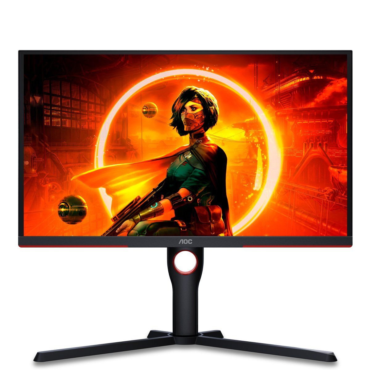 AOC 25G3ZM/BK Gaming-Monitor (62,2 cm/25 ", 1920 x 1080 px, Full HD, 0,5 ms Reaktionszeit, 240 Hz, VA LCD)